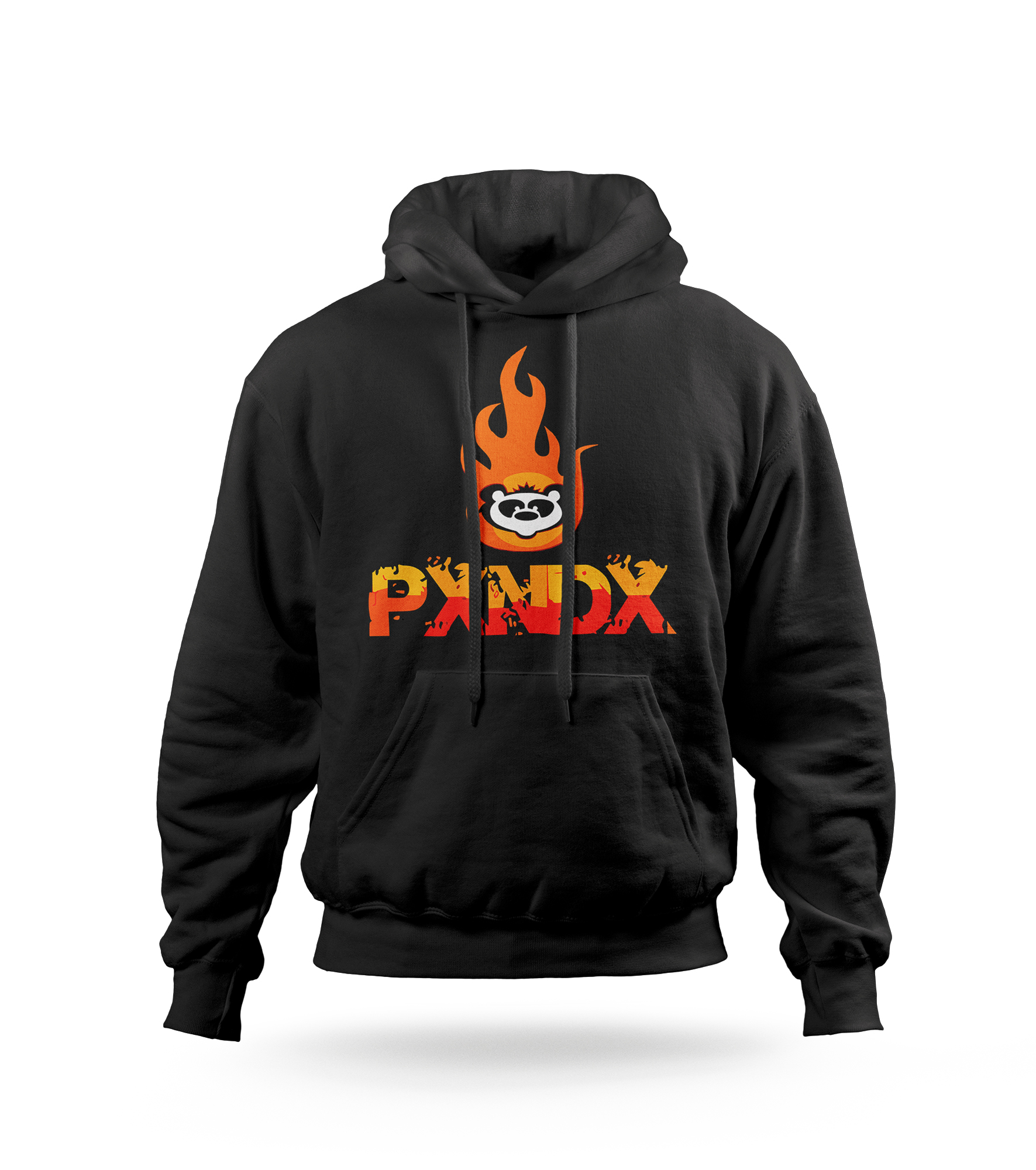 POLERA CON CAPUCHA PANDA PXNDX BANDA DE ROCK 03 - 1