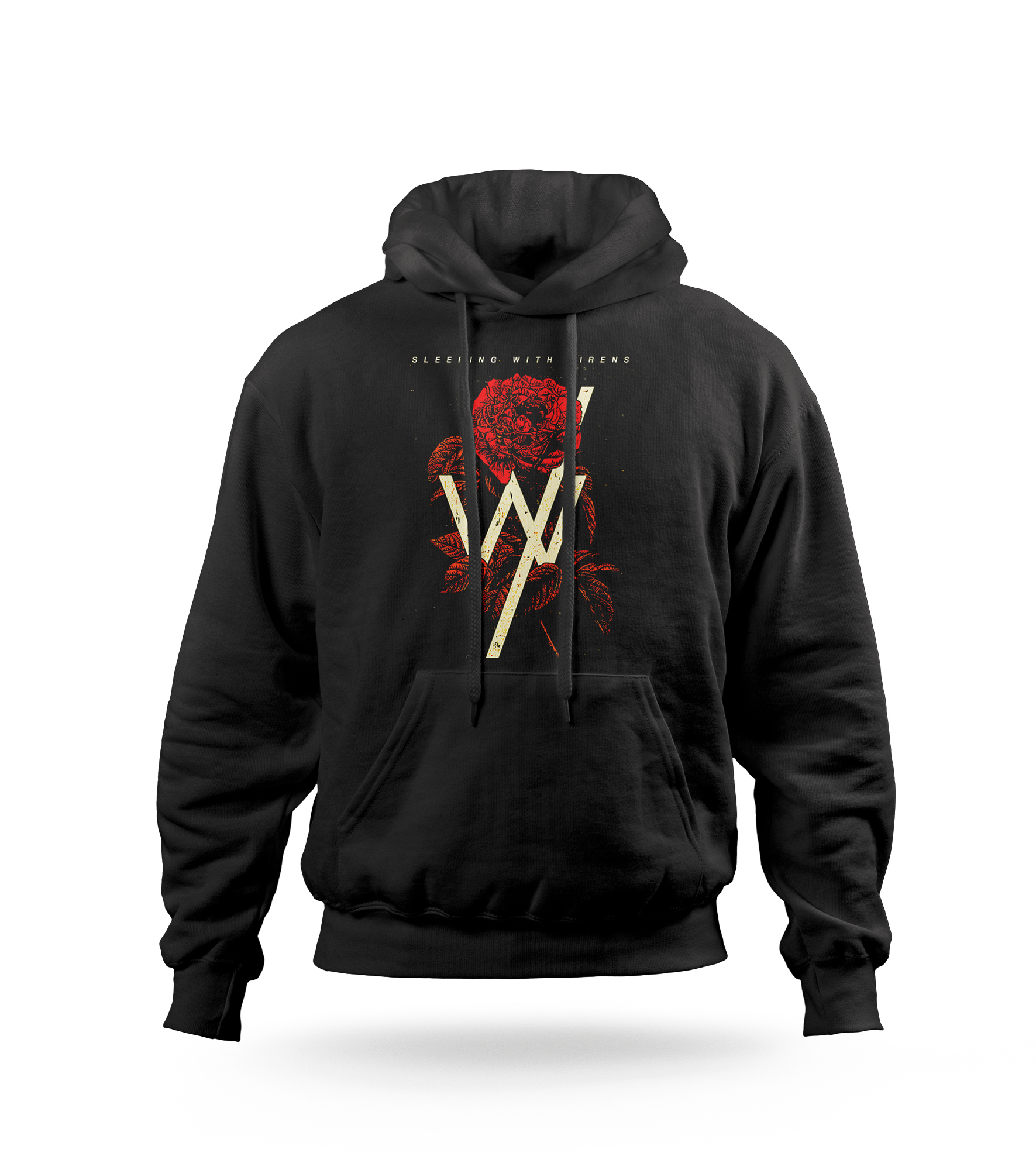 POLERA CON CAPUCHA SLEEPING WITH SIRENS BANDA DE ROCK 02 - 1