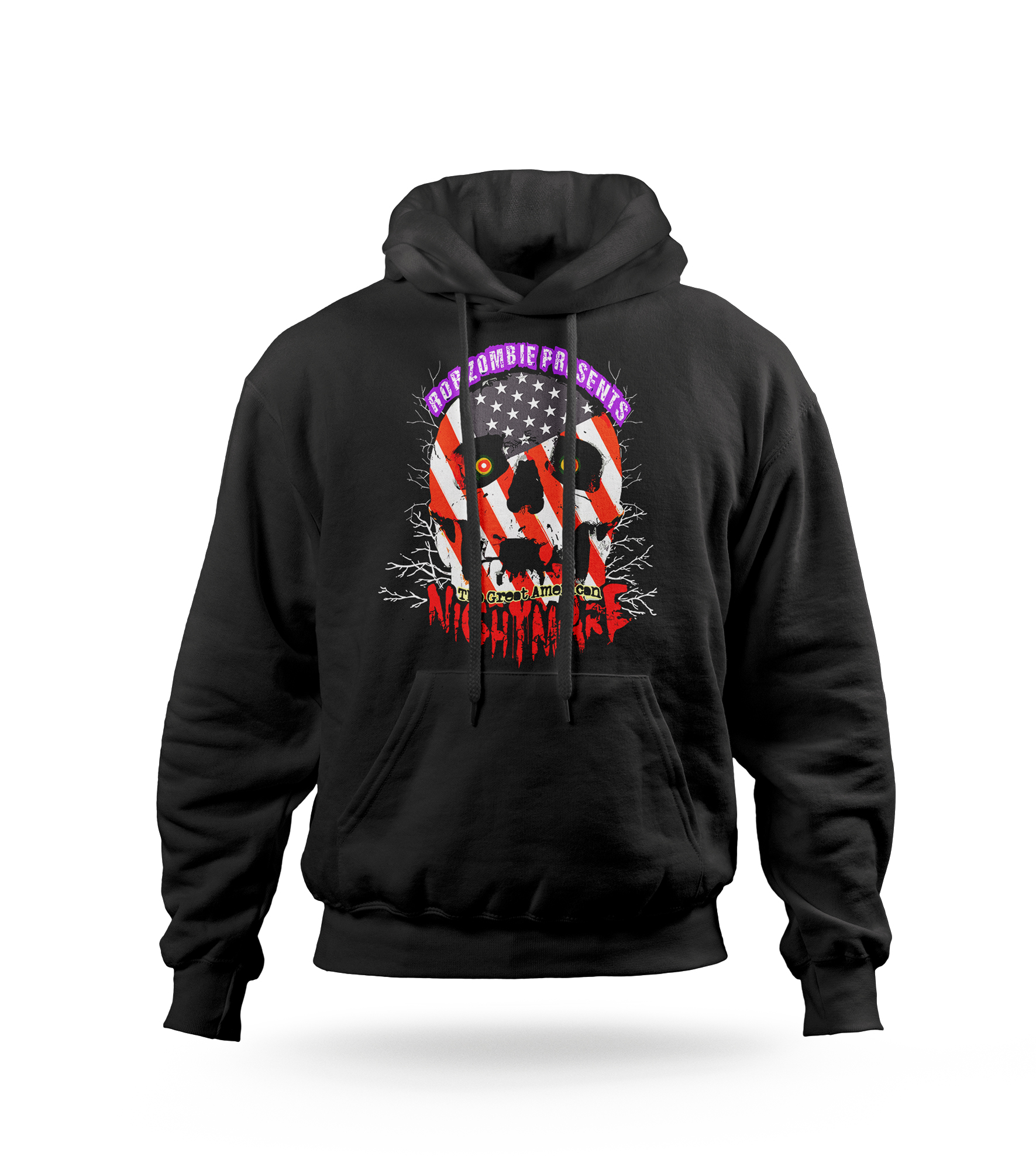 POLERA CON CAPUCHA ROB ZOMBIE MUSICO 02 - 1