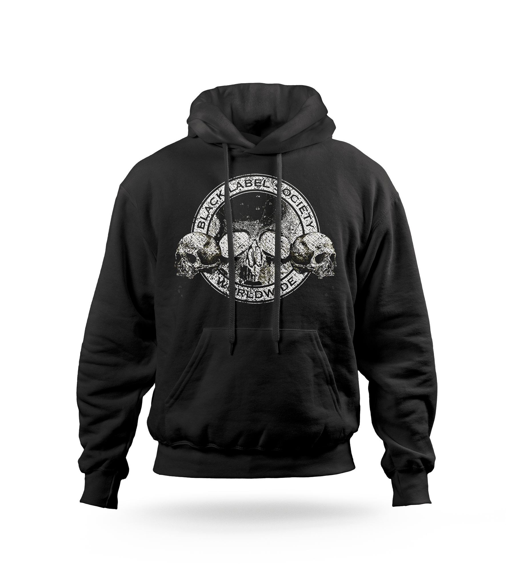 POLERA CON CAPUCHA BLACK LABEL SOCIETY BANDA METAL 02 - 1