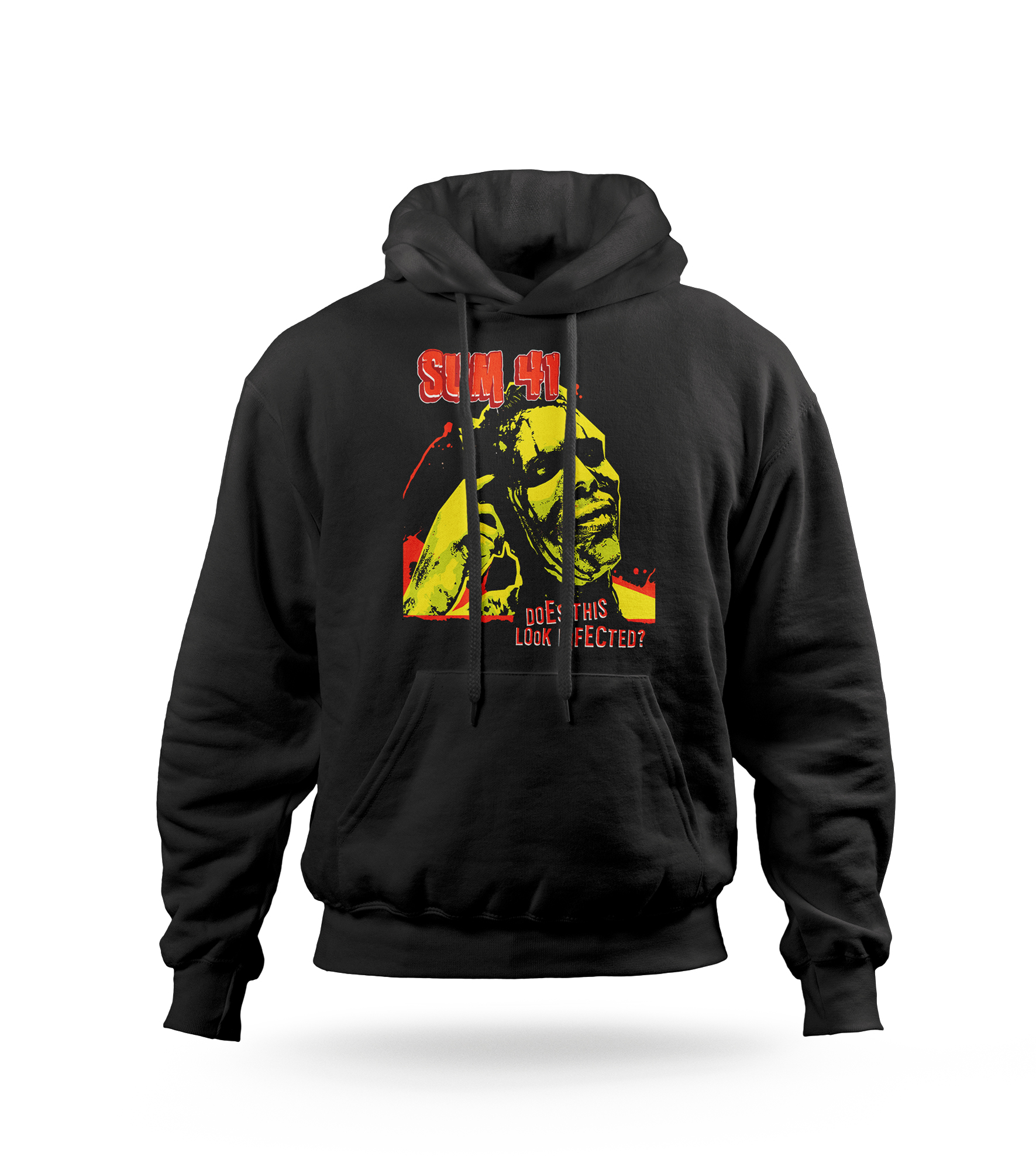 POLERA CON CAPUCHA SUM 41 BANDA DE ROCK 02 - 1