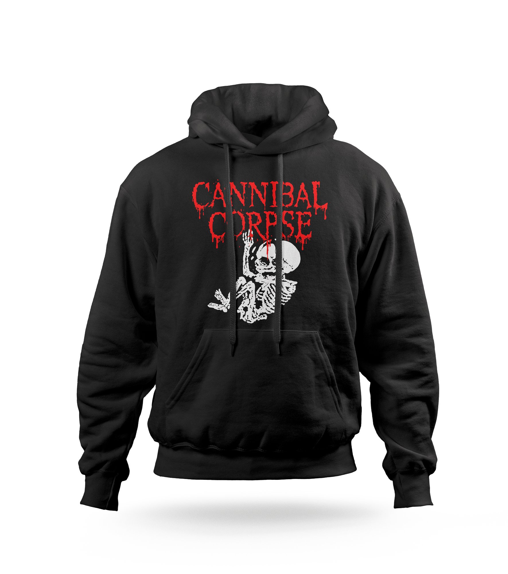 POLERA CON CAPUCHA CANNIBAL CORPSE BANDA DEATH METAL 01 - 1