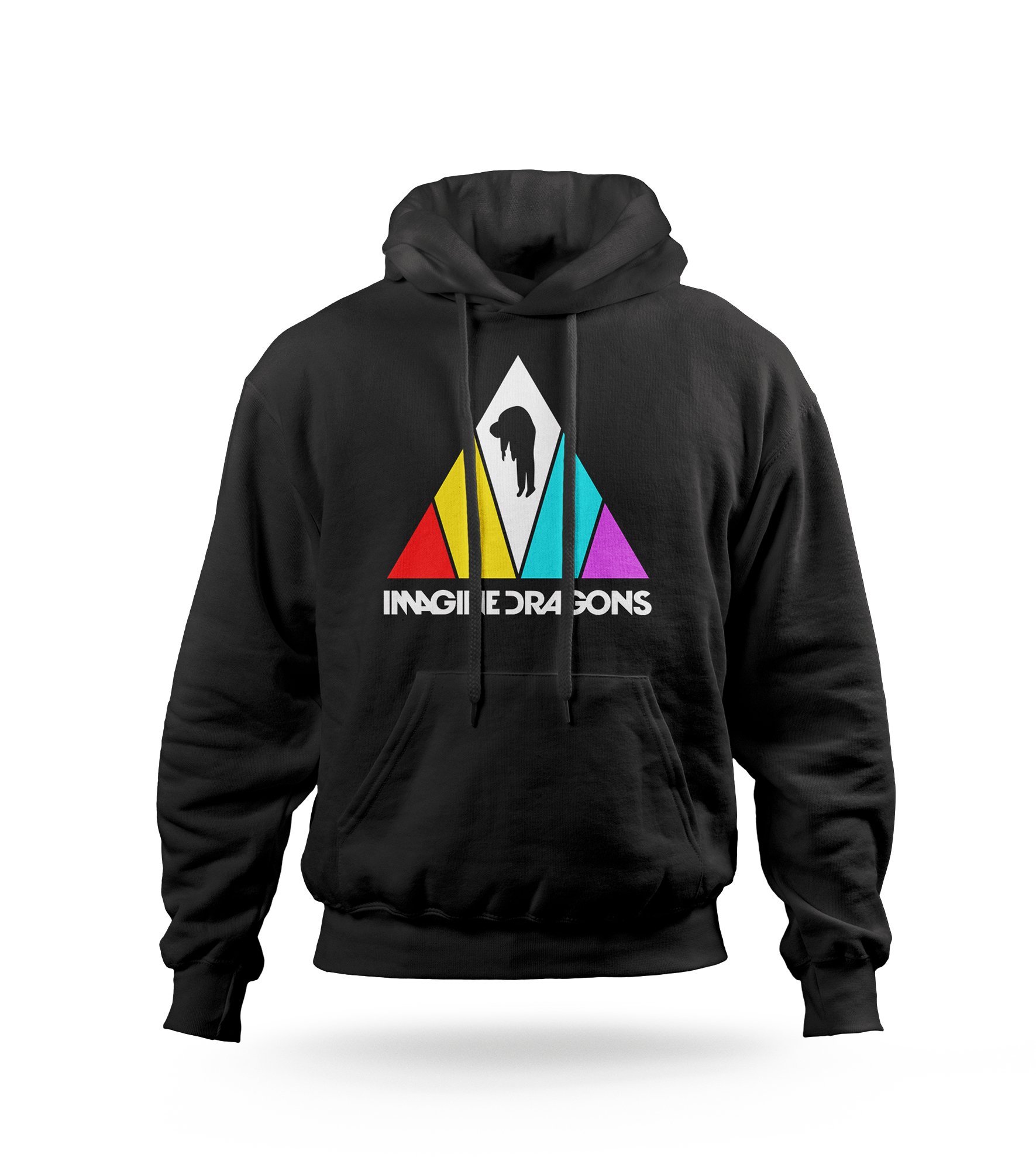 POLERA CON CAPUCHA IMAGINE DRAGONS BANDA POP ROCK 01 - 1