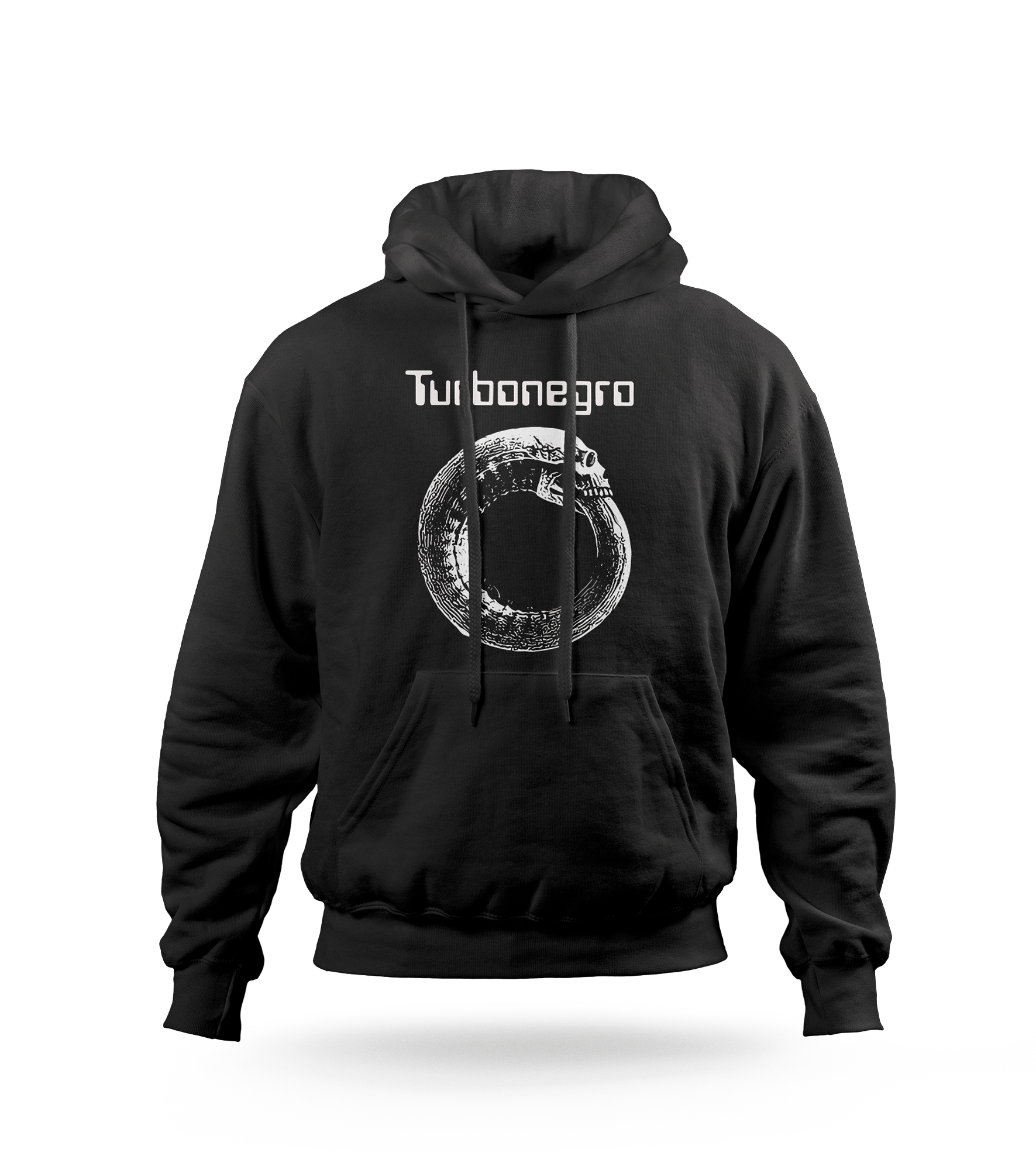 POLERA CON CAPUCHA TURBONEGRO BANDA DE ROCK 01 - 1