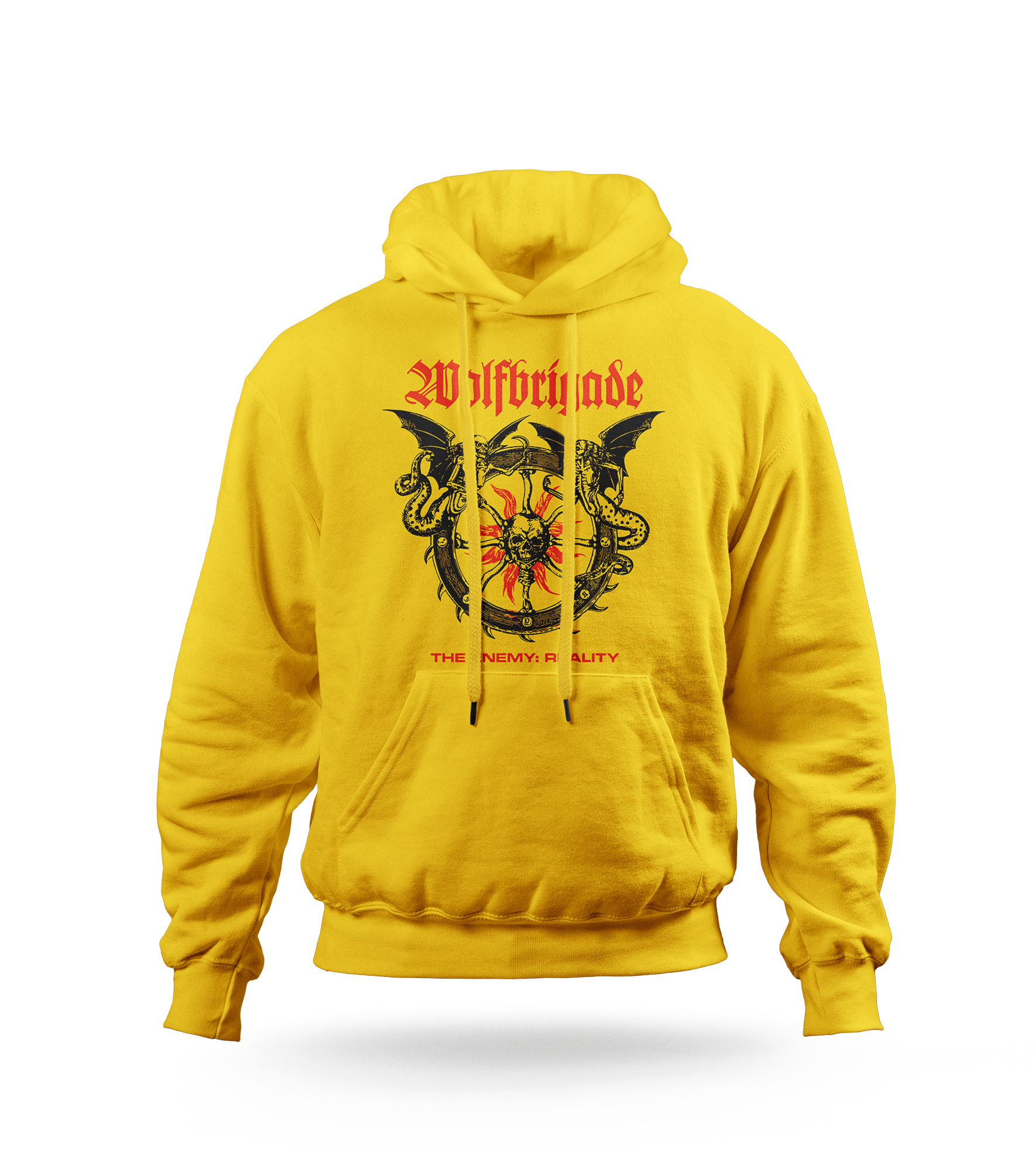 POLERA CON CAPUCHA WOLFBRIGADE BANDA HEAVY METAL 04 - 1