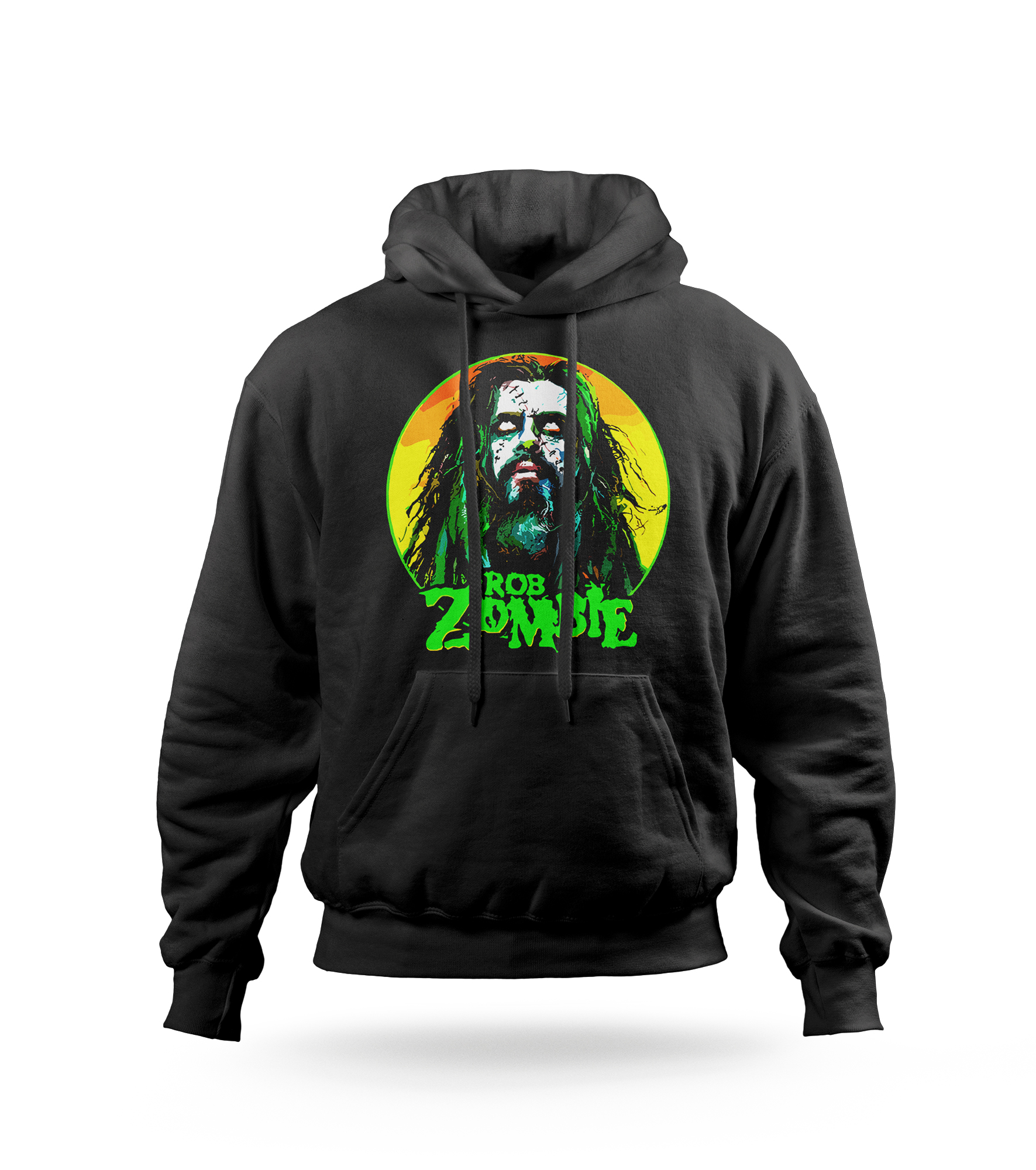 POLERA CON CAPUCHA ROB ZOMBIE MUSICO 01 - 1