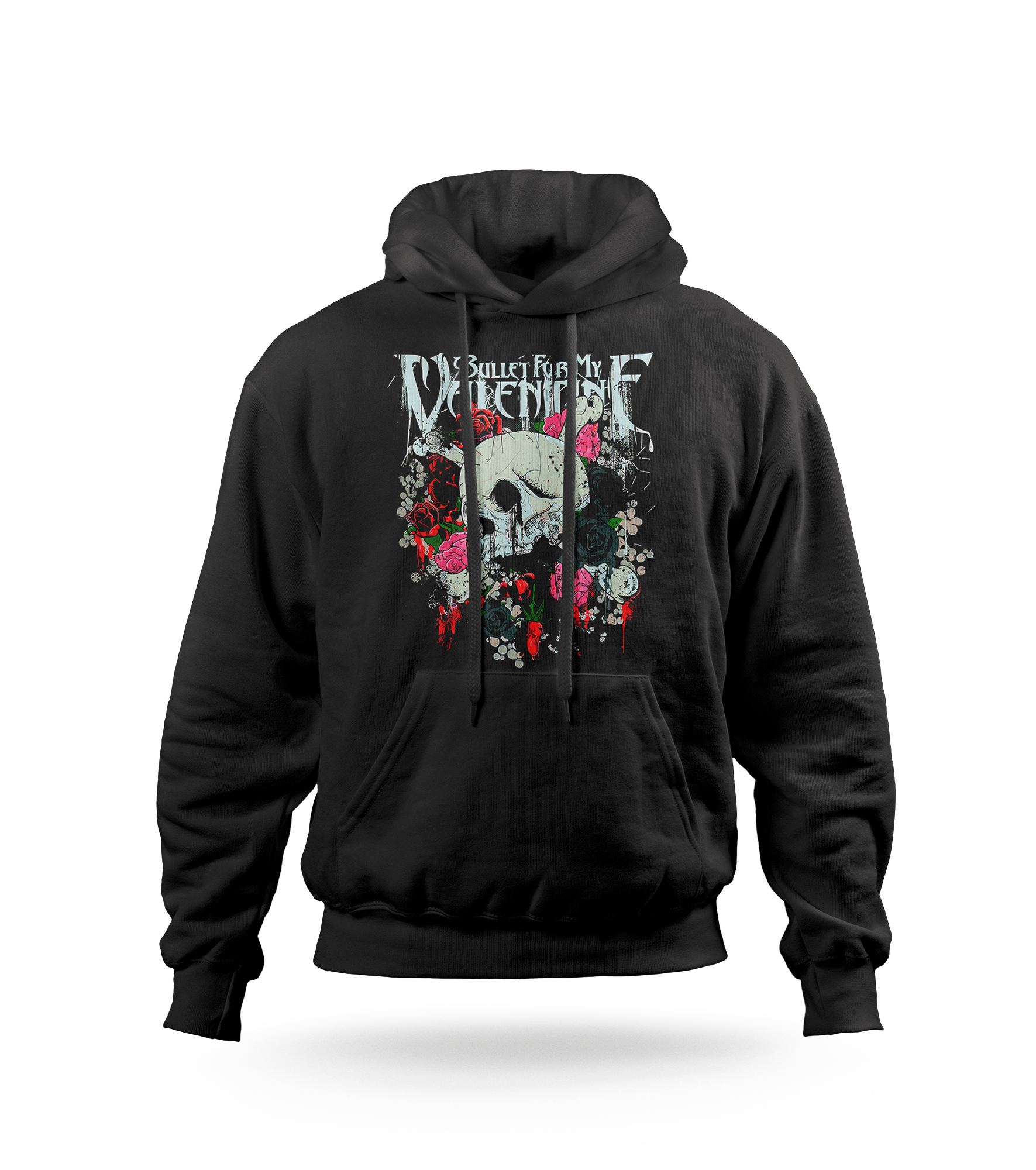 POLERA CON CAPUCHA BULLET FOR MY VALENTINE BANDA METALCORE 01 - 1