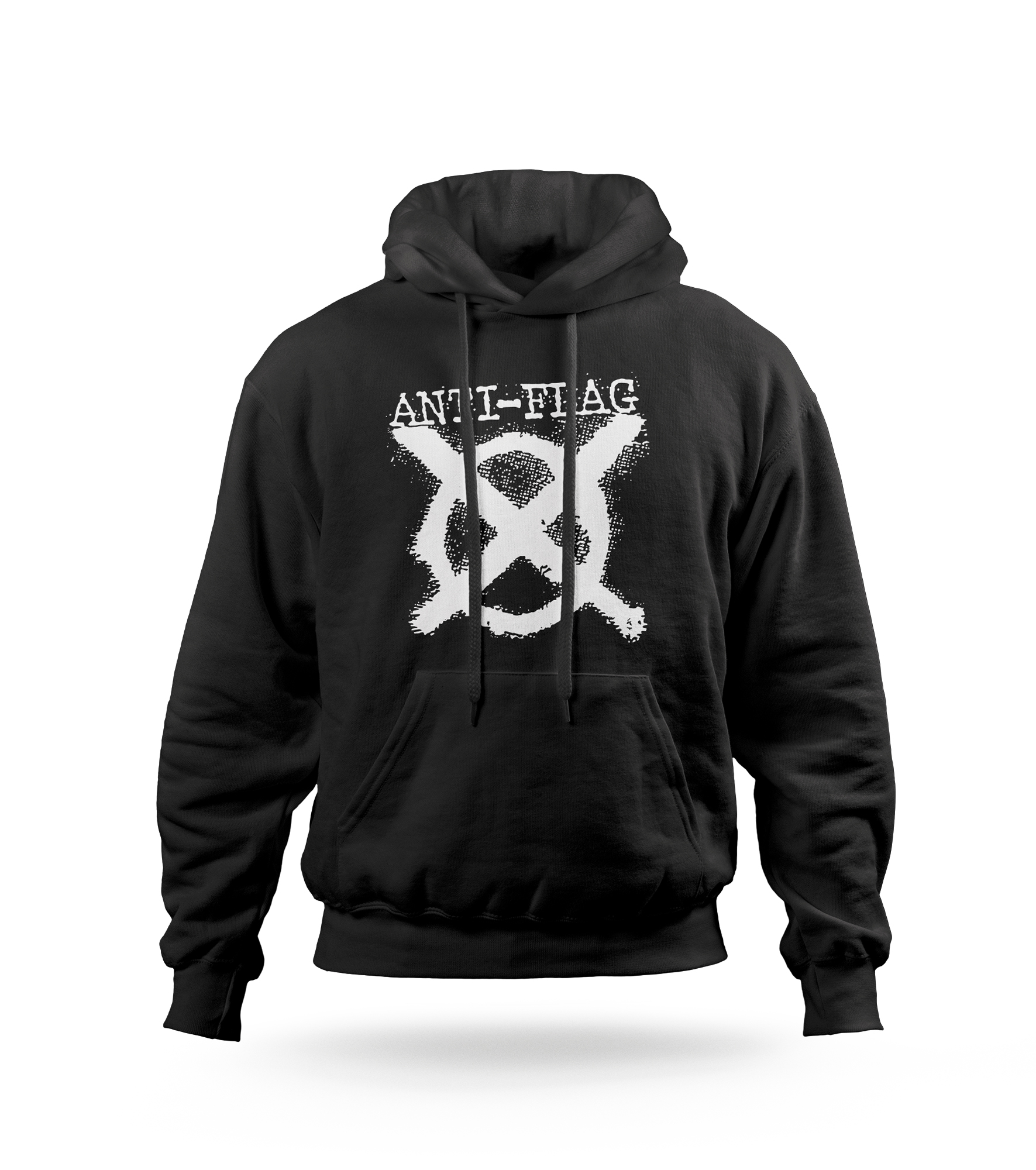 POLERA CON CAPUCHA ANTI-FLAG BANDA PUNK ROCK 03 - 1