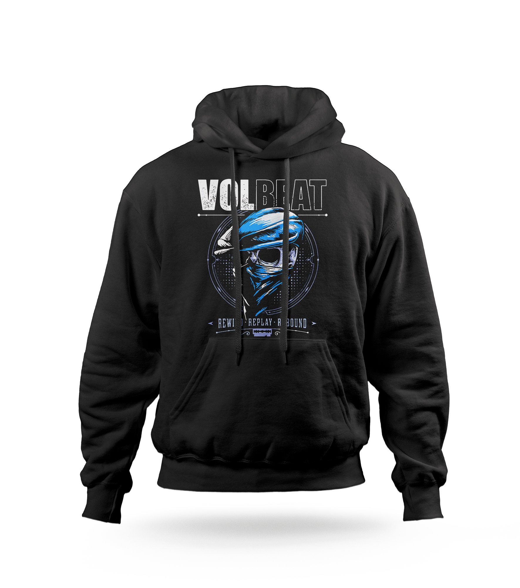 POLERA CON CAPUCHA VOLBEAT BANDA HEAVY METAL 02 - 1
