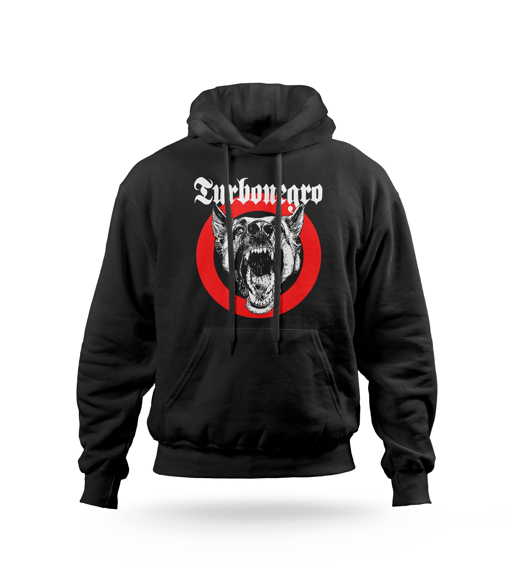 POLERA CON CAPUCHA TURBONEGRO BANDA DE ROCK 03 - 1