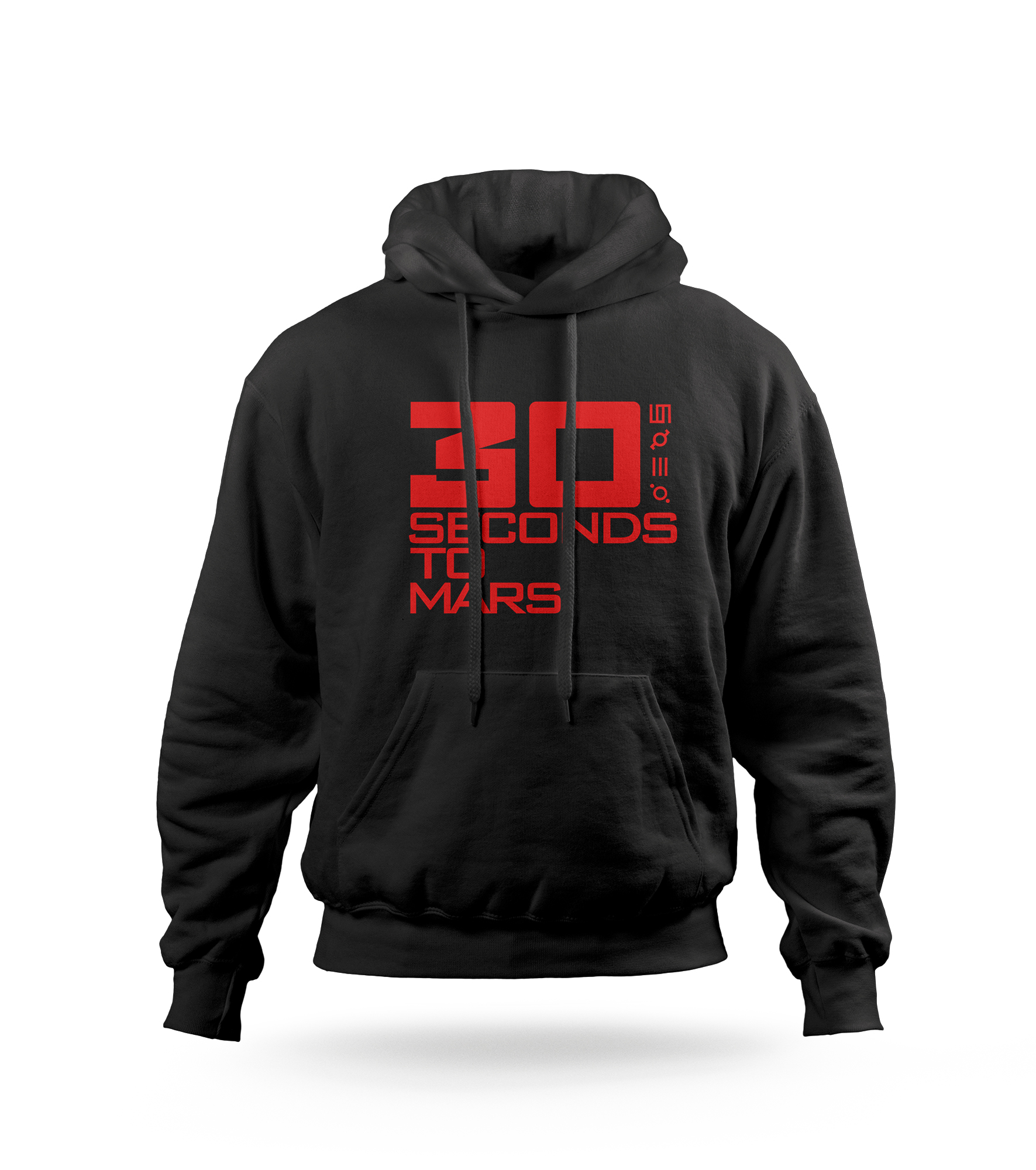 POLERA CON CAPUCHA BANDA DE ROCK 30 SECONDS TO MARS 01 - 1