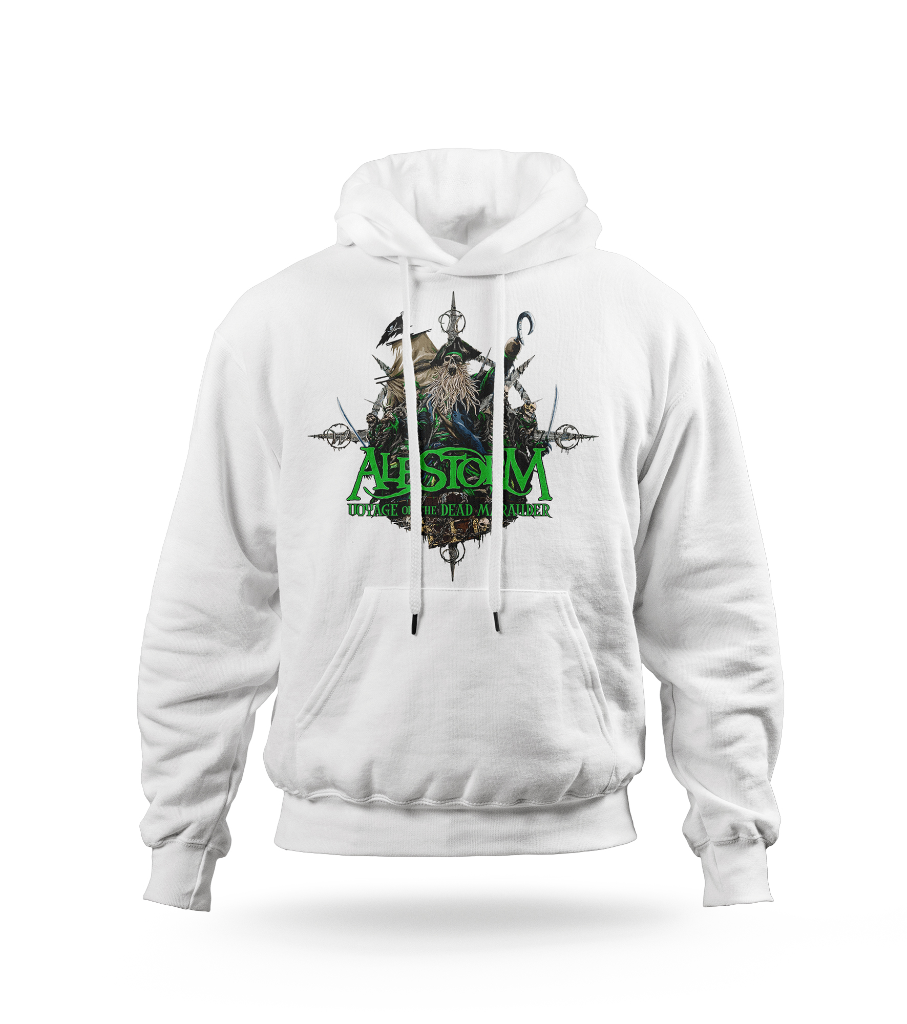 POLERA CON CAPUCHA ALESTORM BANDA FOLK METAL 03 - 1