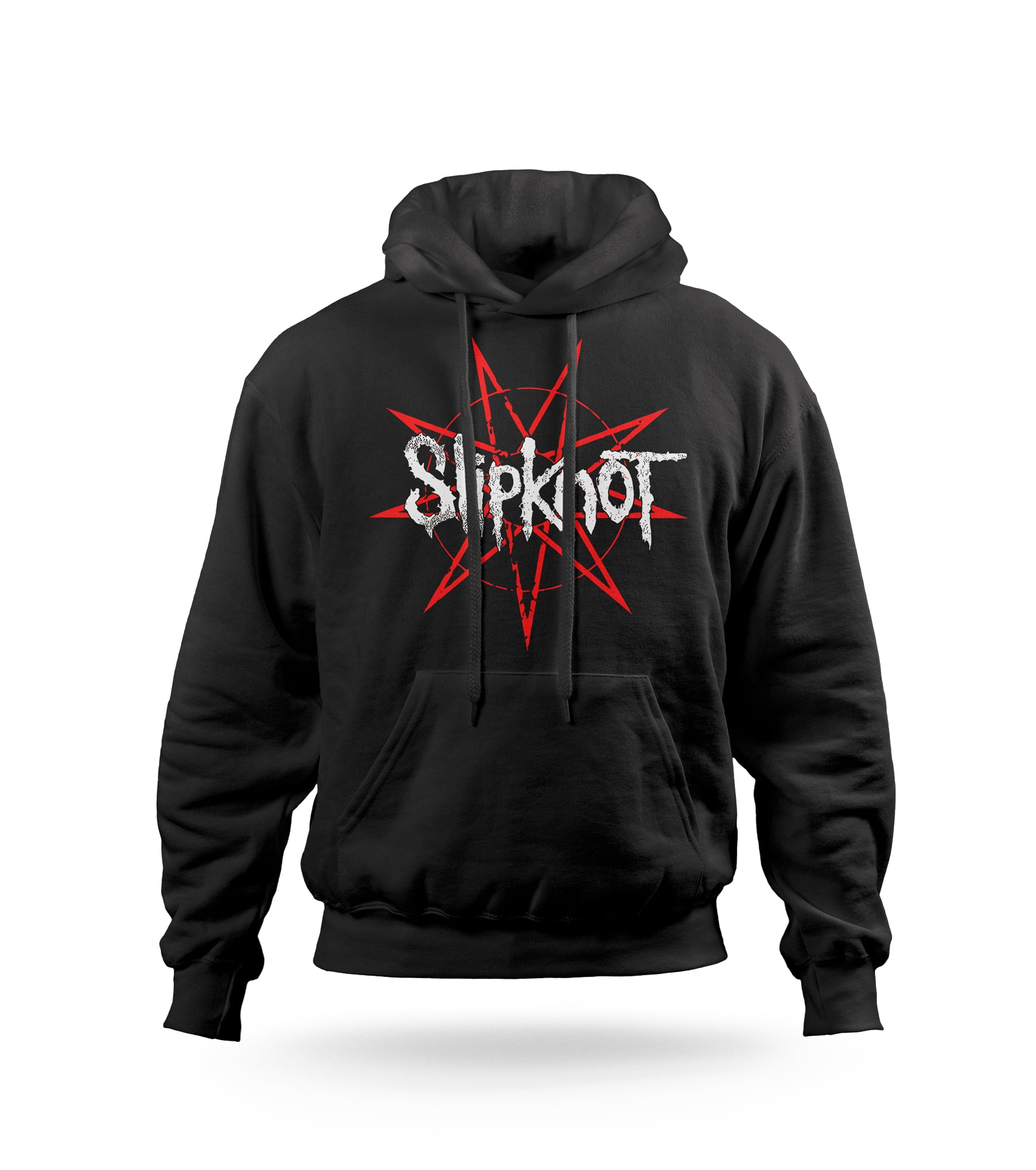 POLERA CON CAPUCHA SLIPKNOT BANDA GROOVE METAL 01 - 1