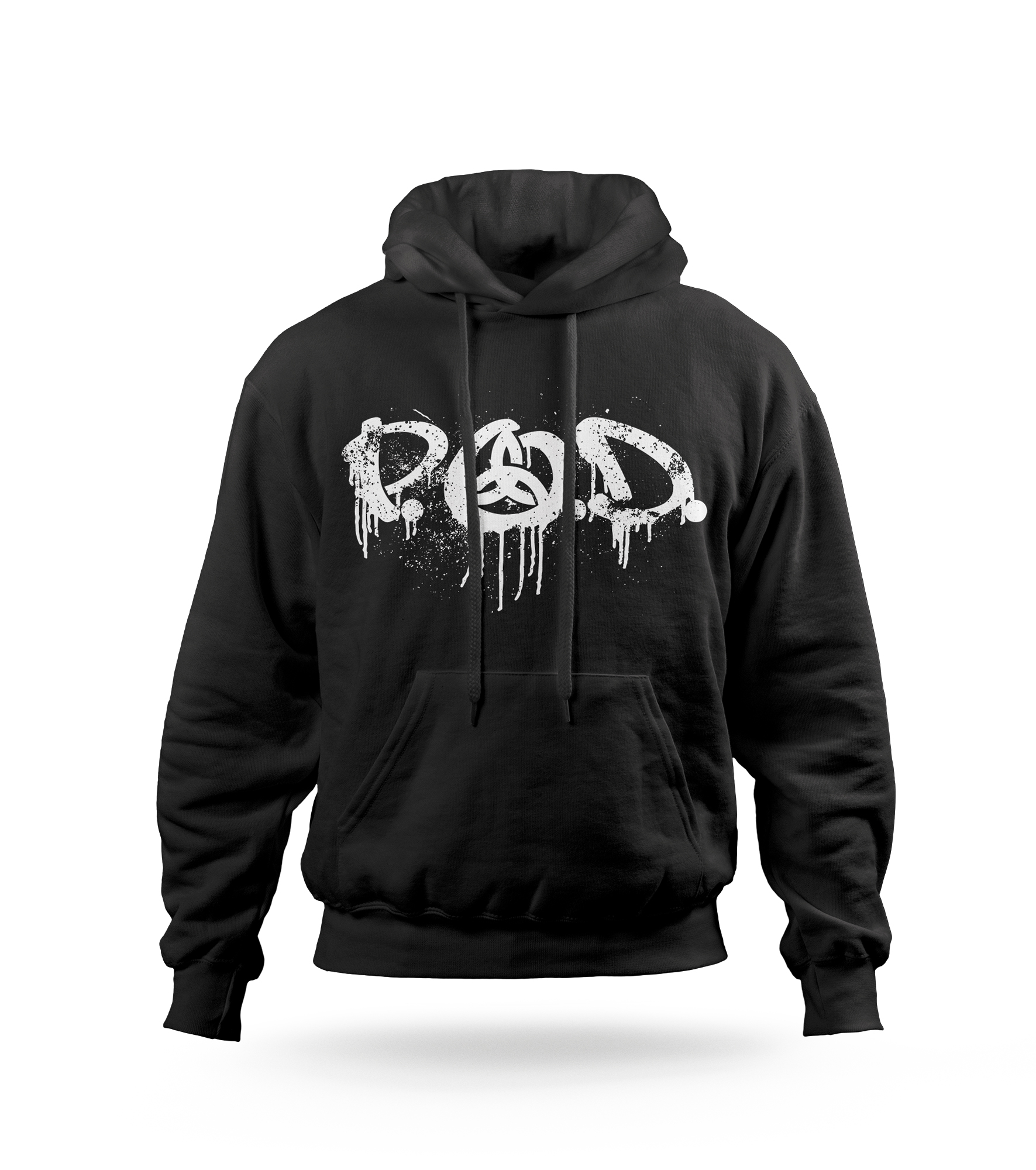 POLERA CON CAPUCHA P.O.D BANDA  RAPCORE 01 - 1