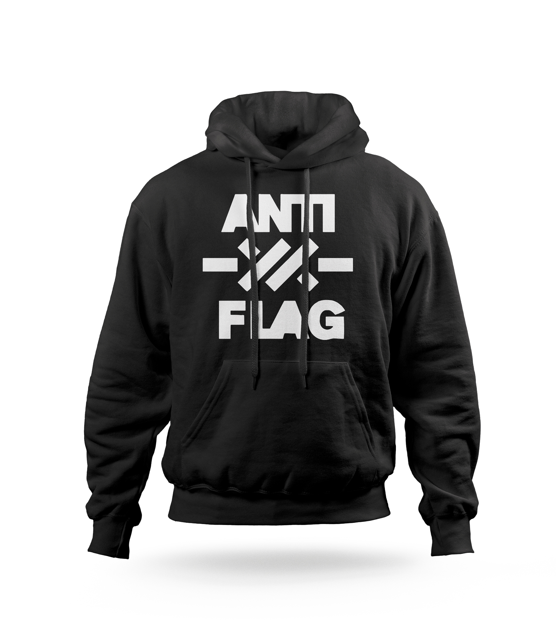 POLERA CON CAPUCHA ANTI-FLAG BANDA PUNK ROCK 02 - 1