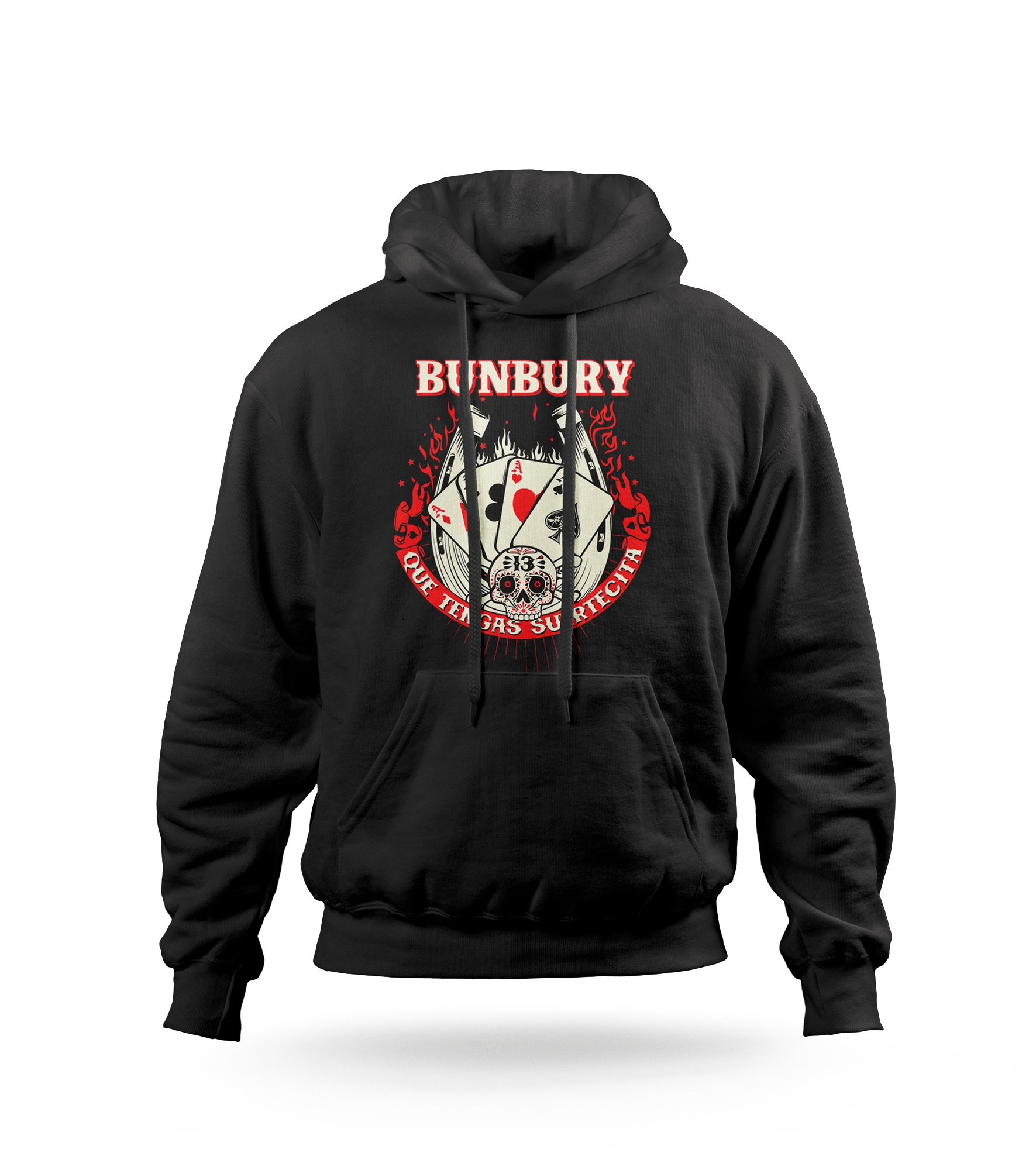 POLERA CON CAPUCHA BUNBURY CANTANTE 01 - 1