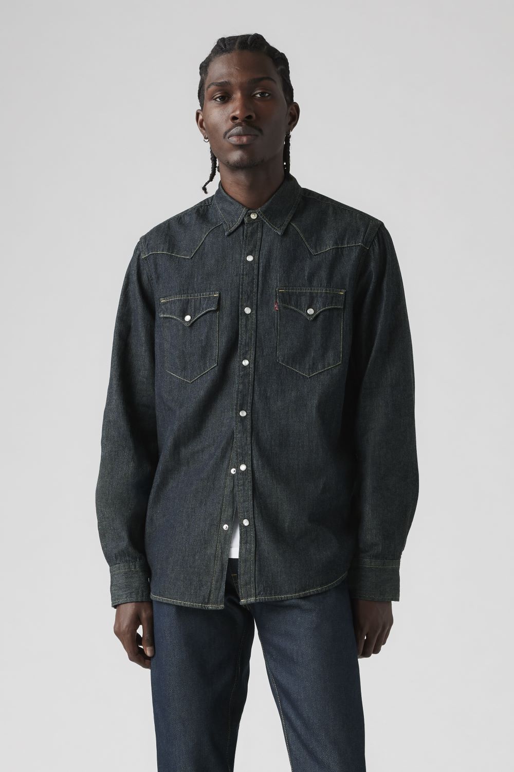 CAMISA MANGA LARGA ALGODÓN HOMBRE LEVI'S CLÁSICA BOLSILLO CLÁSICA BOLSILLO 85745-0002 - 3