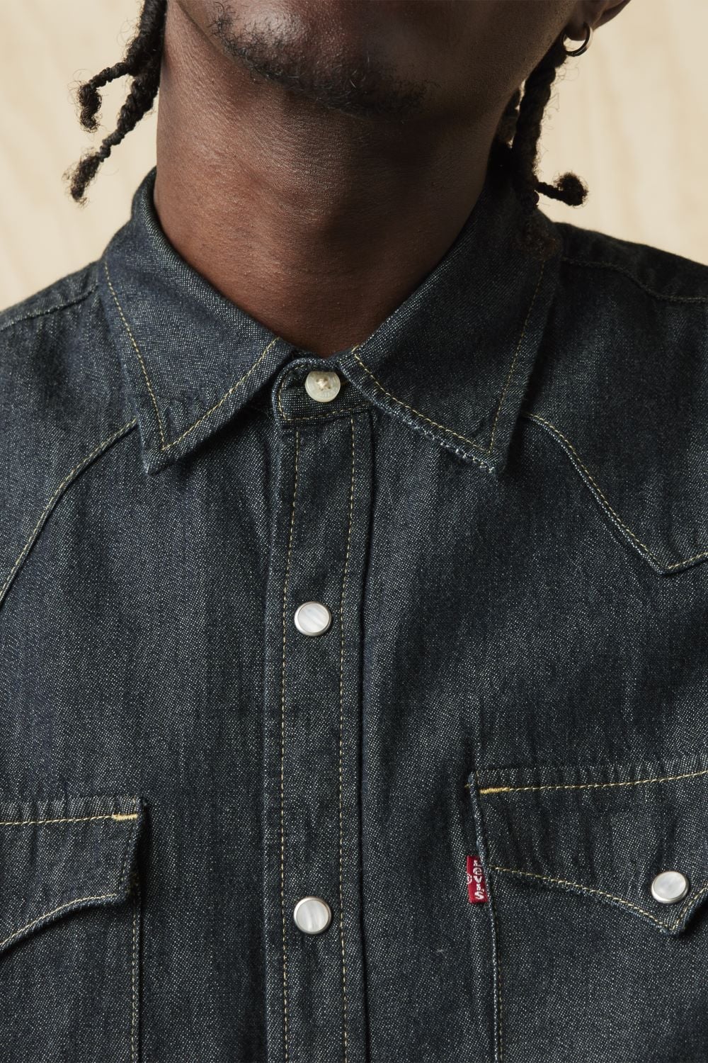 CAMISA MANGA LARGA ALGODÓN HOMBRE LEVI'S CLÁSICA BOLSILLO CLÁSICA BOLSILLO 85745-0002 - 4
