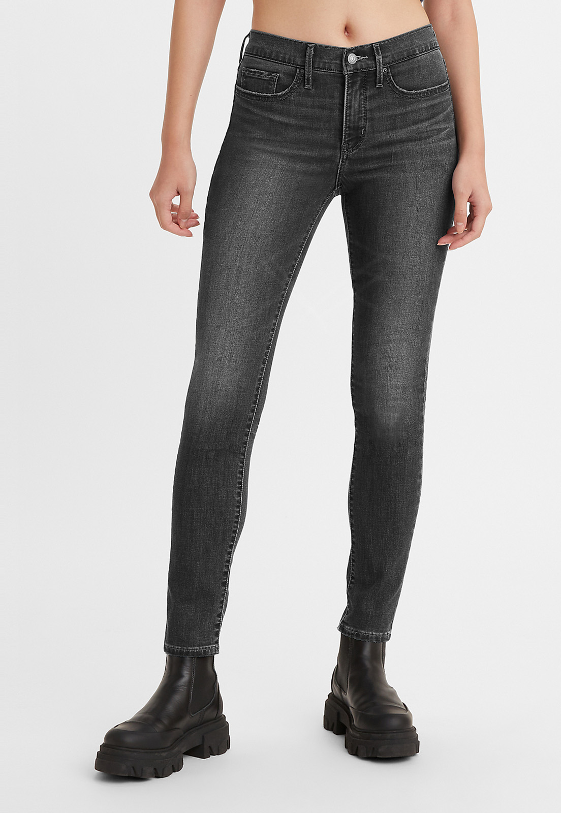JEANS ALGODÓN MUJER LEVI'S GRIS SKINNY 311 SHAPING 19626-0367 - 1