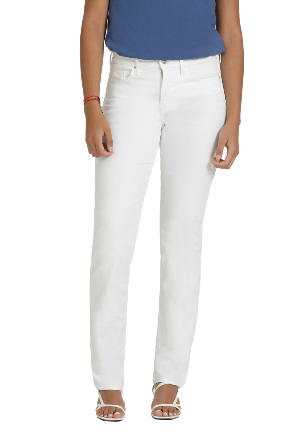 JEAN ALGODÓN MUJER LEVI'S BLANCO 314 SHAPING STRAIGHT 19631-0046 - 1