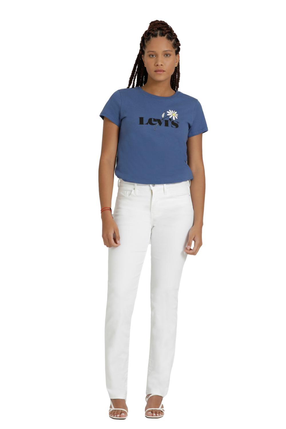 JEAN ALGODÓN MUJER LEVI'S BLANCO 314 SHAPING STRAIGHT 19631-0046 - 5