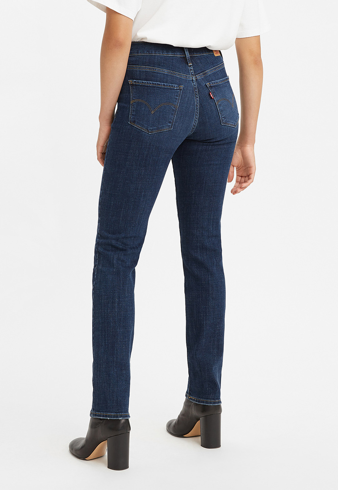 JEANS MUJER 314 SHAPING STRAIGHT AZUL LEVIS 19631-0133 - 3