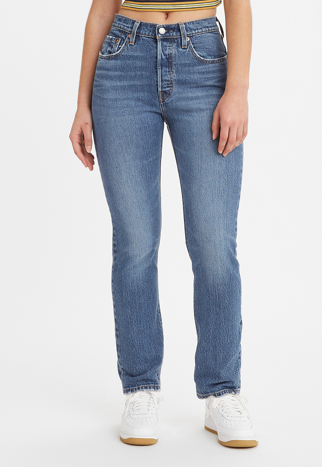 JEANS ALGODÓN MUJER LEVI'S AZUL 501 ORIGINAL FIT 12501-0396 - 1