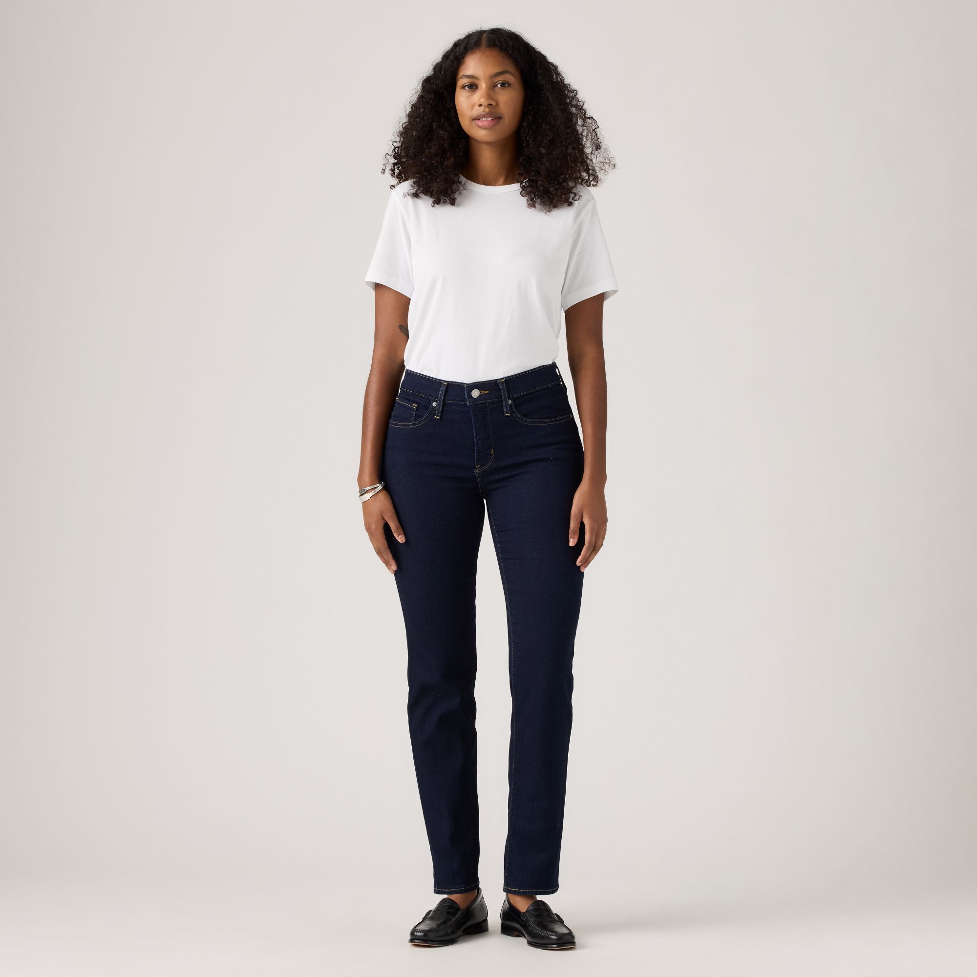 JEANS MUJER 314 SHAPING STRAIGHT AZUL LEVIS 19631-0001 - 2