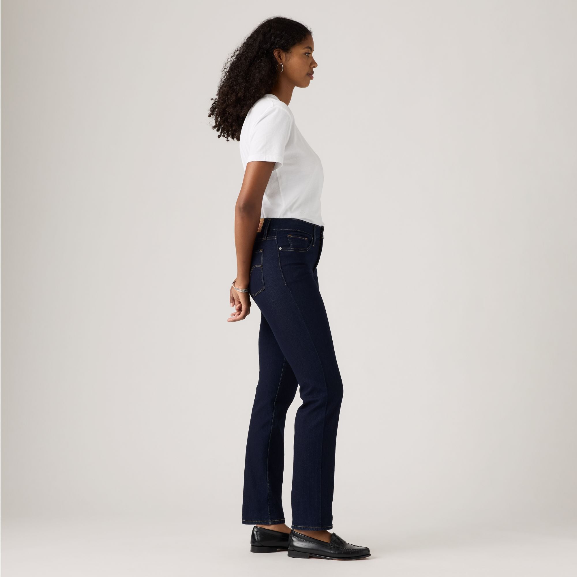 JEANS MUJER 314 SHAPING STRAIGHT AZUL LEVIS 19631-0001 - 3