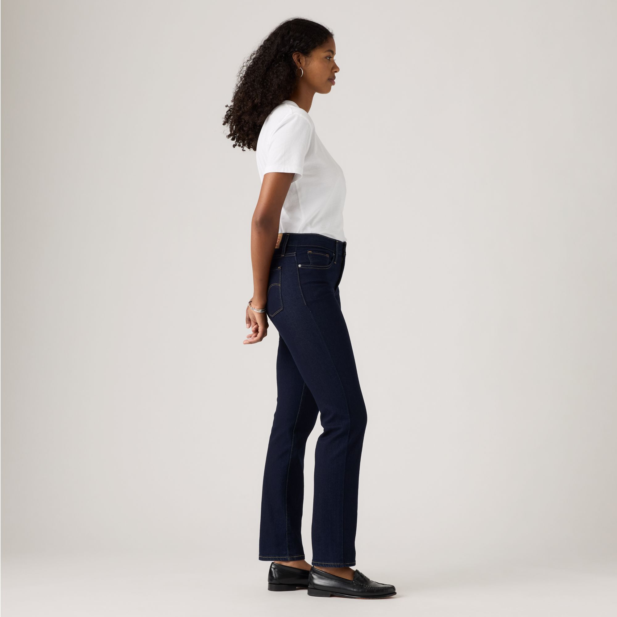 JEANS MUJER 314 SHAPING STRAIGHT AZUL LEVIS 19631-0001 - 3