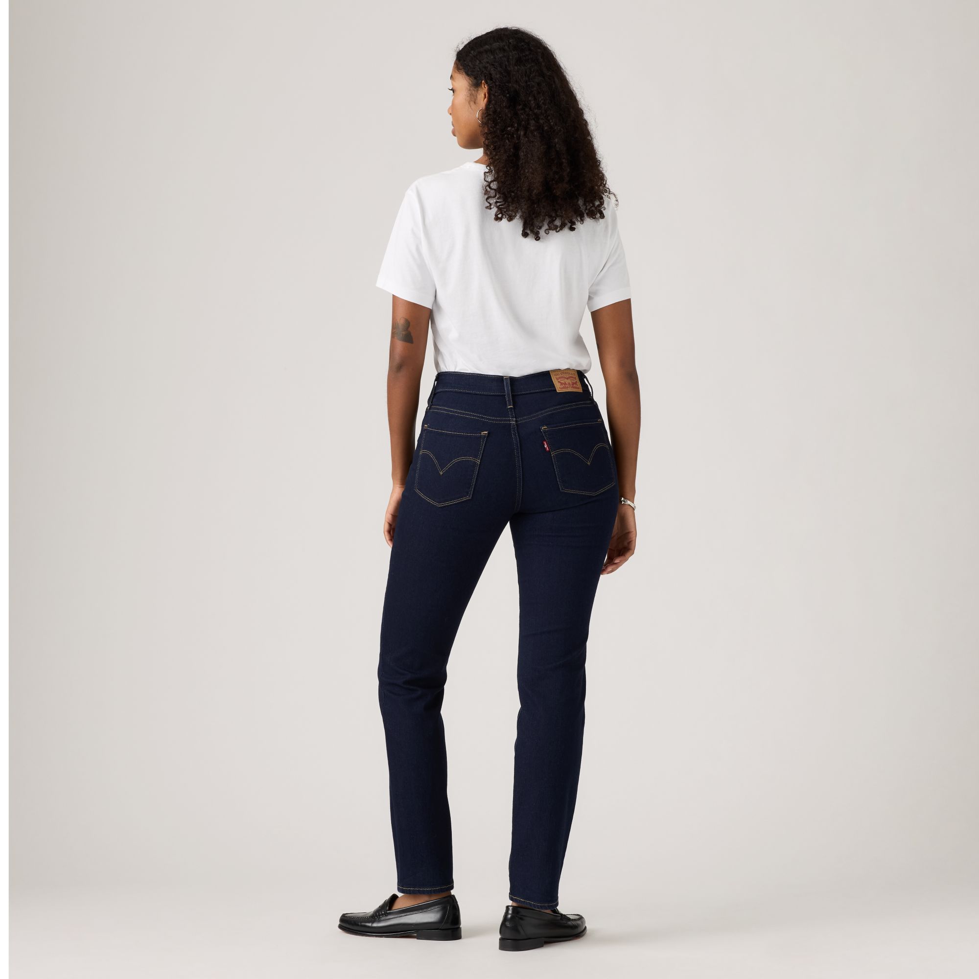 JEANS MUJER 314 SHAPING STRAIGHT AZUL LEVIS 19631-0001 - 8