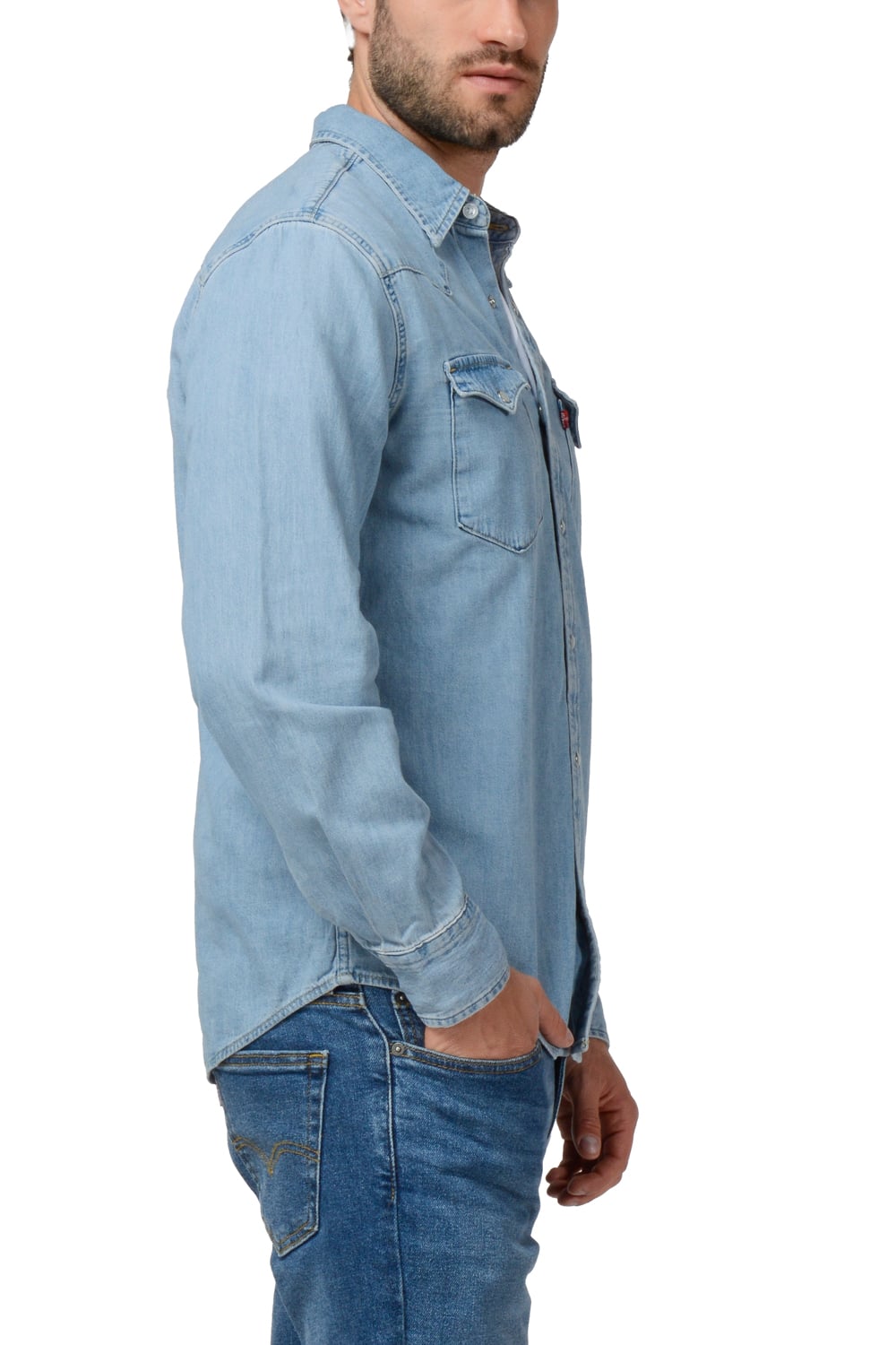 CAMISA MANGA LARGA ALGODÓN HOMBRE LEVI'S CLASSIC WESTERN STANDARD 85745-0074 - 2