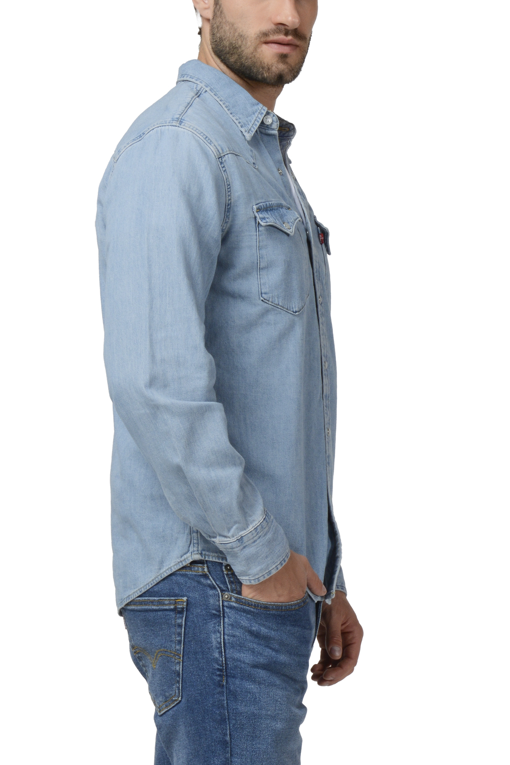 CAMISA MANGA LARGA ALGODÓN HOMBRE LEVI'S CLASSIC WESTERN STANDARD 85745-0074 - 2