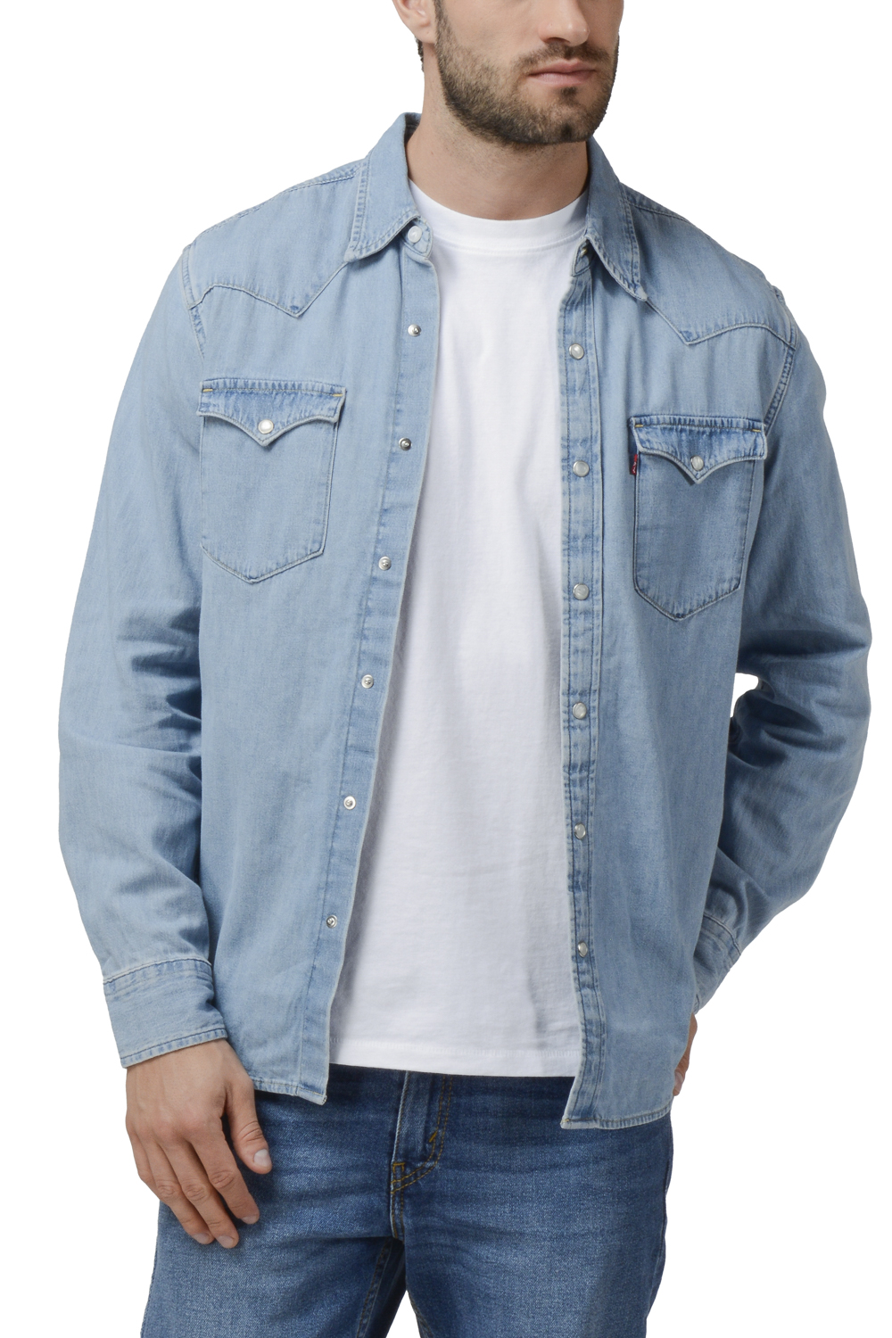 CAMISA MANGA LARGA ALGODÓN HOMBRE LEVI'S CLASSIC WESTERN STANDARD 85745-0074 - 4