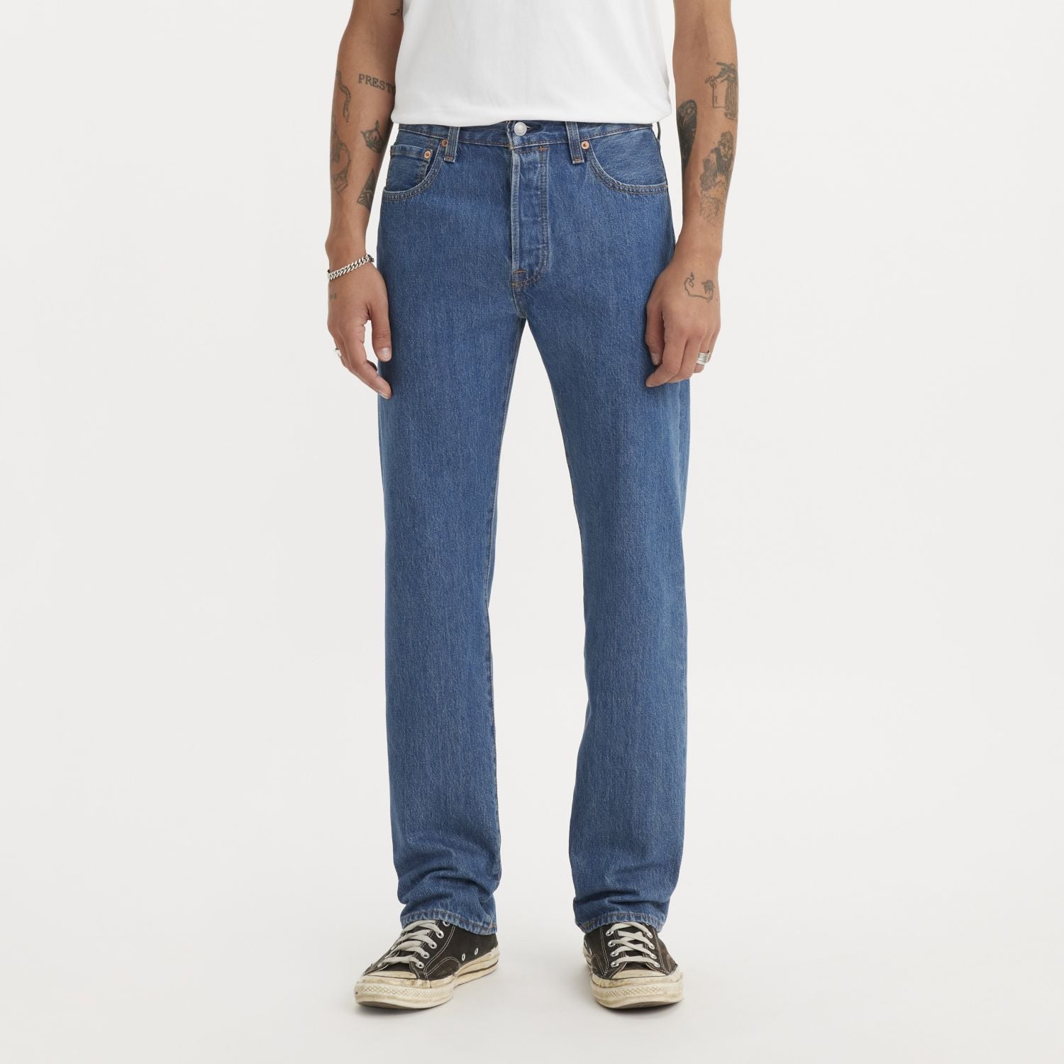 JEANS HOMBRE 501 FIT AZUL MEDIO LEVIS 00501-0193 - 1