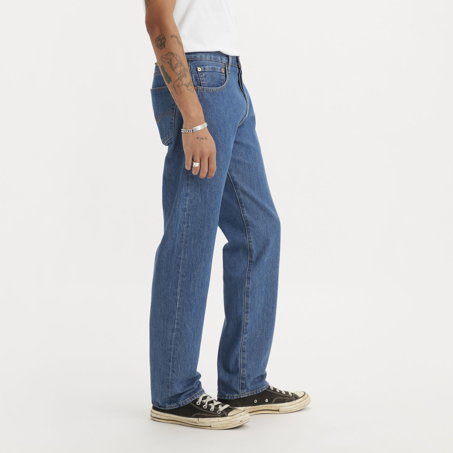 JEANS HOMBRE 501 FIT AZUL MEDIO LEVIS 00501-0193 - 2