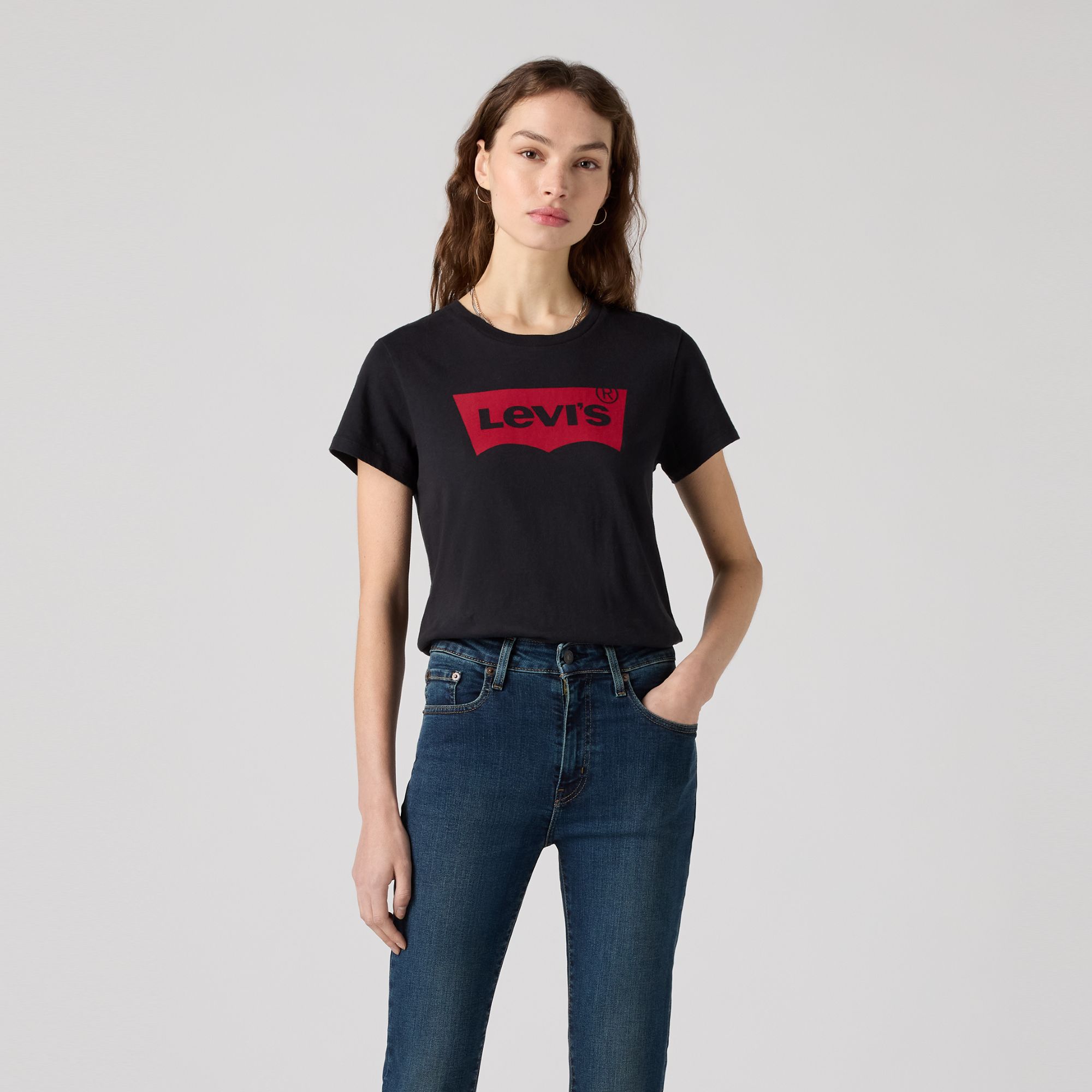 POLO MUJER LISA NEGRO LEVIS 17369-0466 - 1
