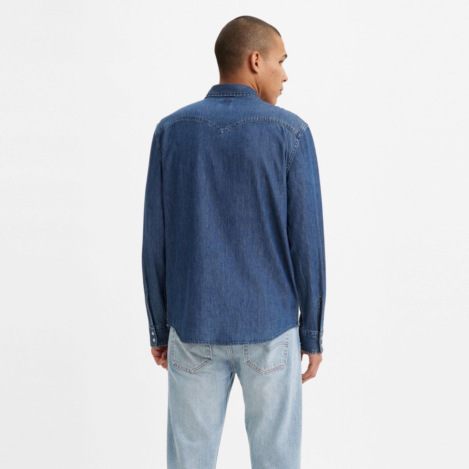 CAMISA MANGA LARGA ALGODÓN HOMBRE LEVI'S CLASSIC WESTERN JEAN 85745-0073 - 2