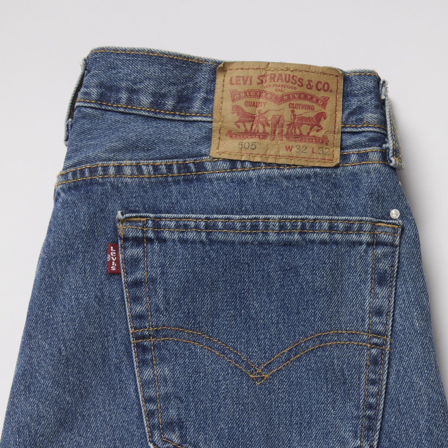 JEANS HOMBRE 505 REGULAR AZUL LEVIS 00505-4891 - 5