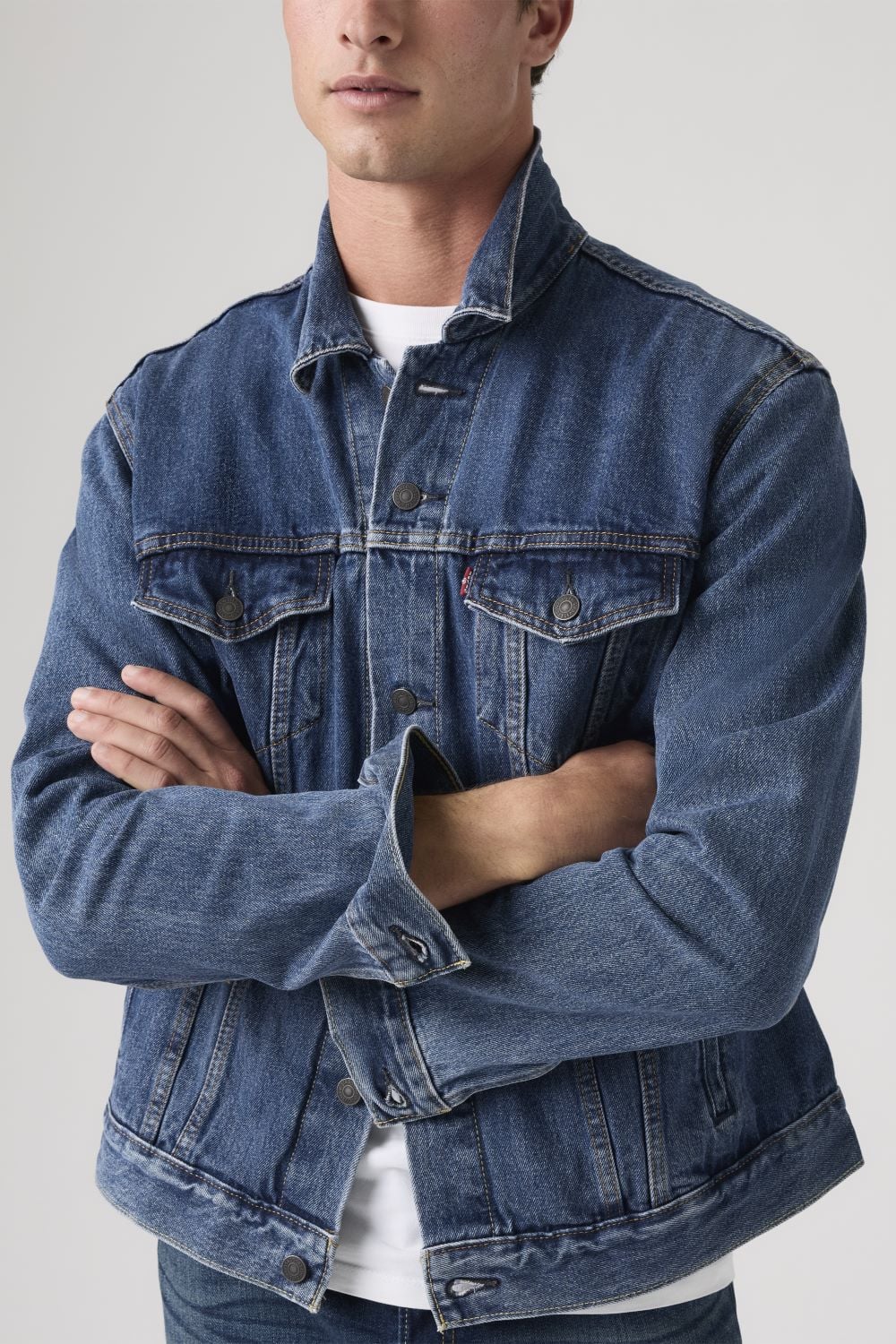 CASACA ALGODÓN HOMBRE LEVI'S CLÁSICA CUELLO PUNTA 72334-0130 - 3