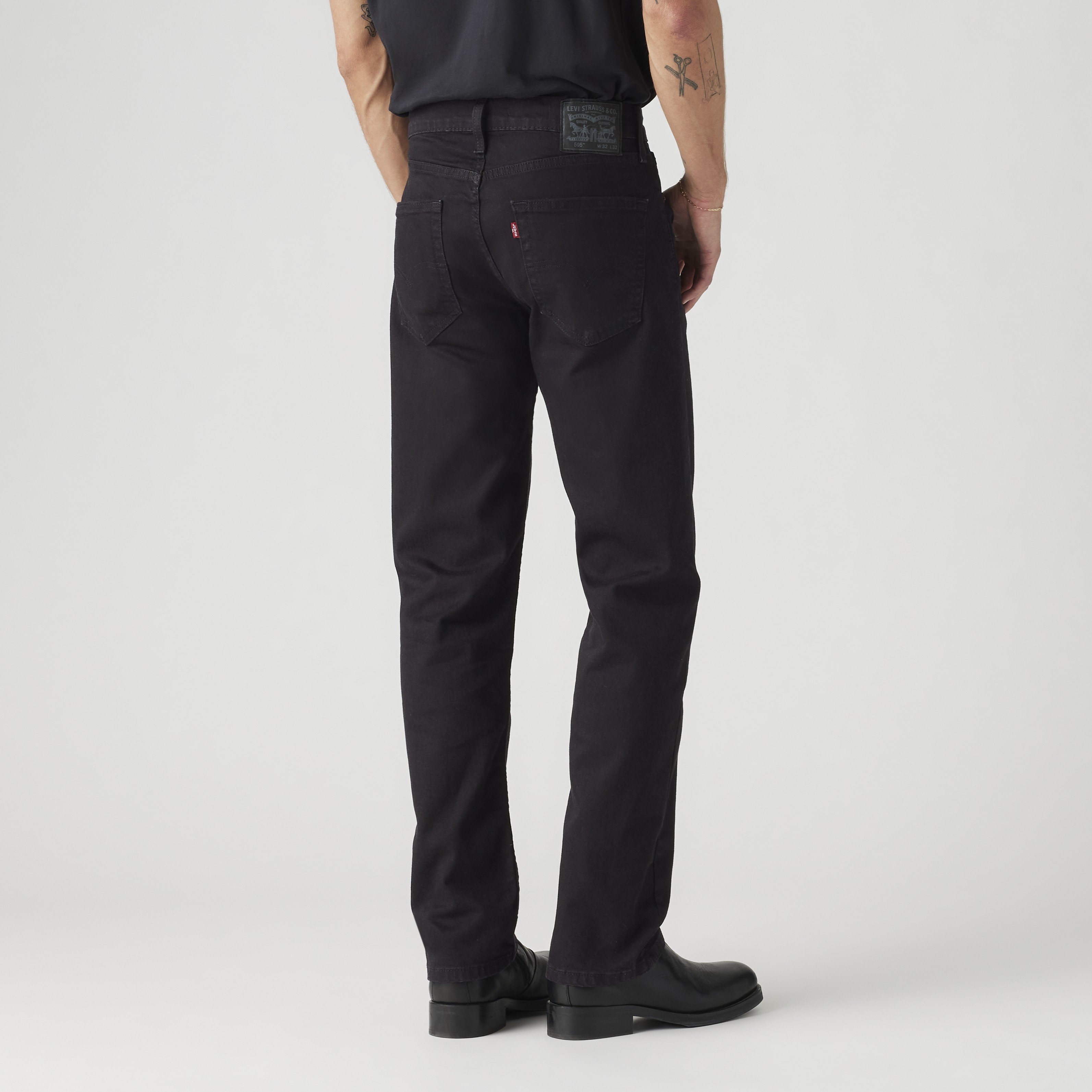 JEANS HOMBRE 505 REGULAR NEGRO LEVIS 00505-1469 - 3