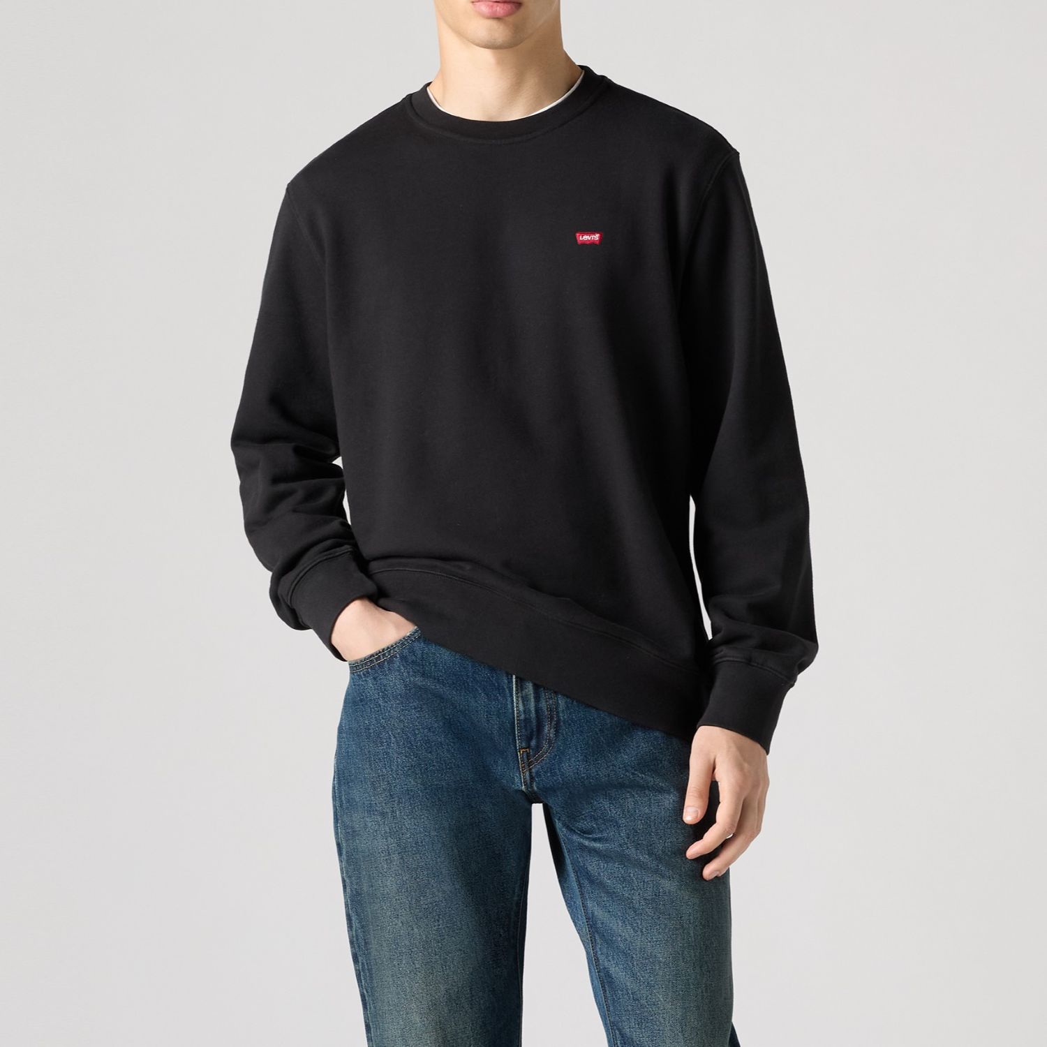 POLERÓN MANGA LARGA ALGODÓN HOMBRE LEVI'S BATWING 35909-0003 - 1