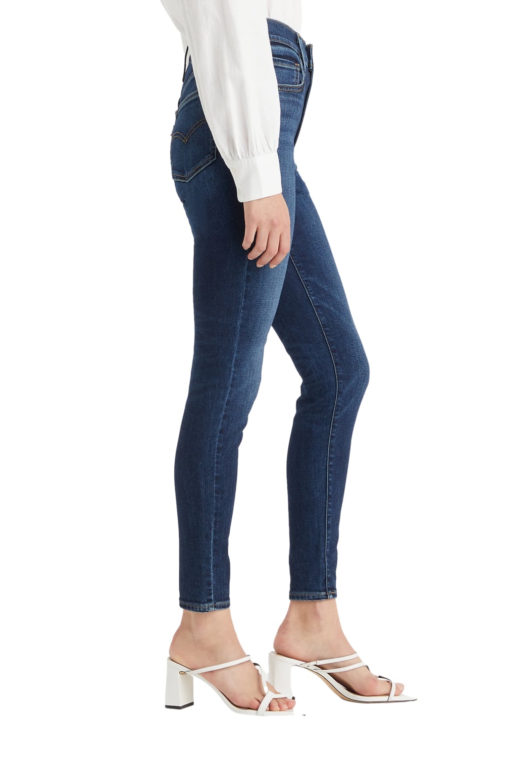 JEANS ALGODÓN MUJER LEVI'S AZUL SKINNY 720 HIGH RISE SUPER 52797-0393 - 2