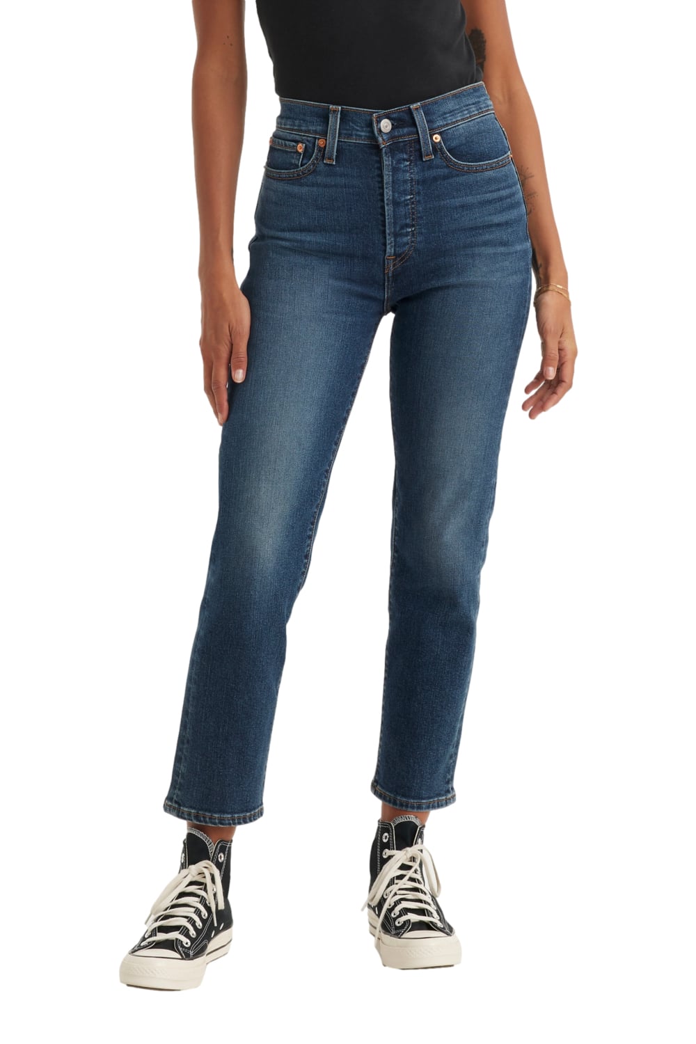 JEANS MUJER WEDGIE STRAIGHT AZUL LEVIS 34964-0207 - 1