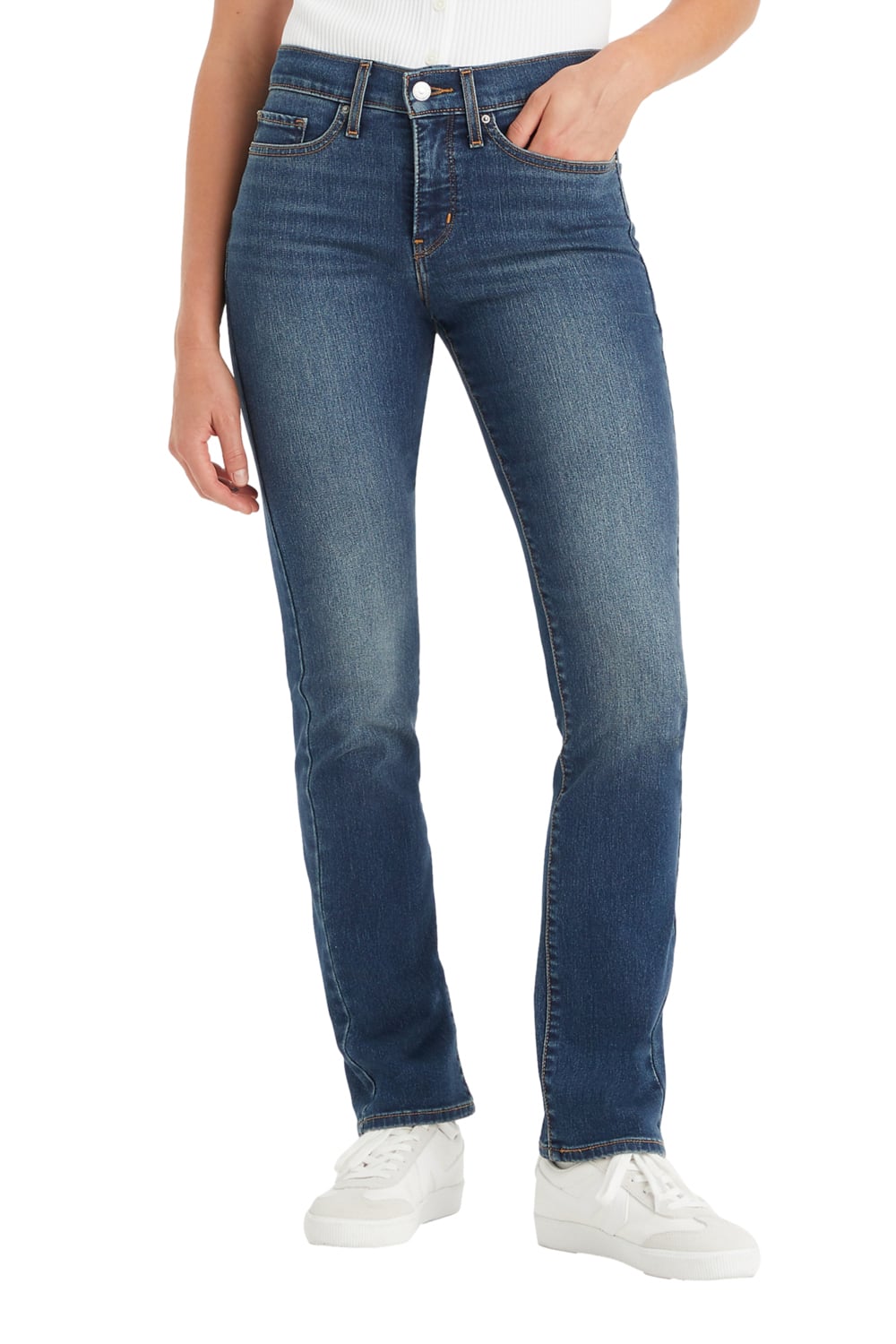 JEANS MUJER 314 SHAPING STRAIGHT AZUL LEVIS 19631-0203 - 1