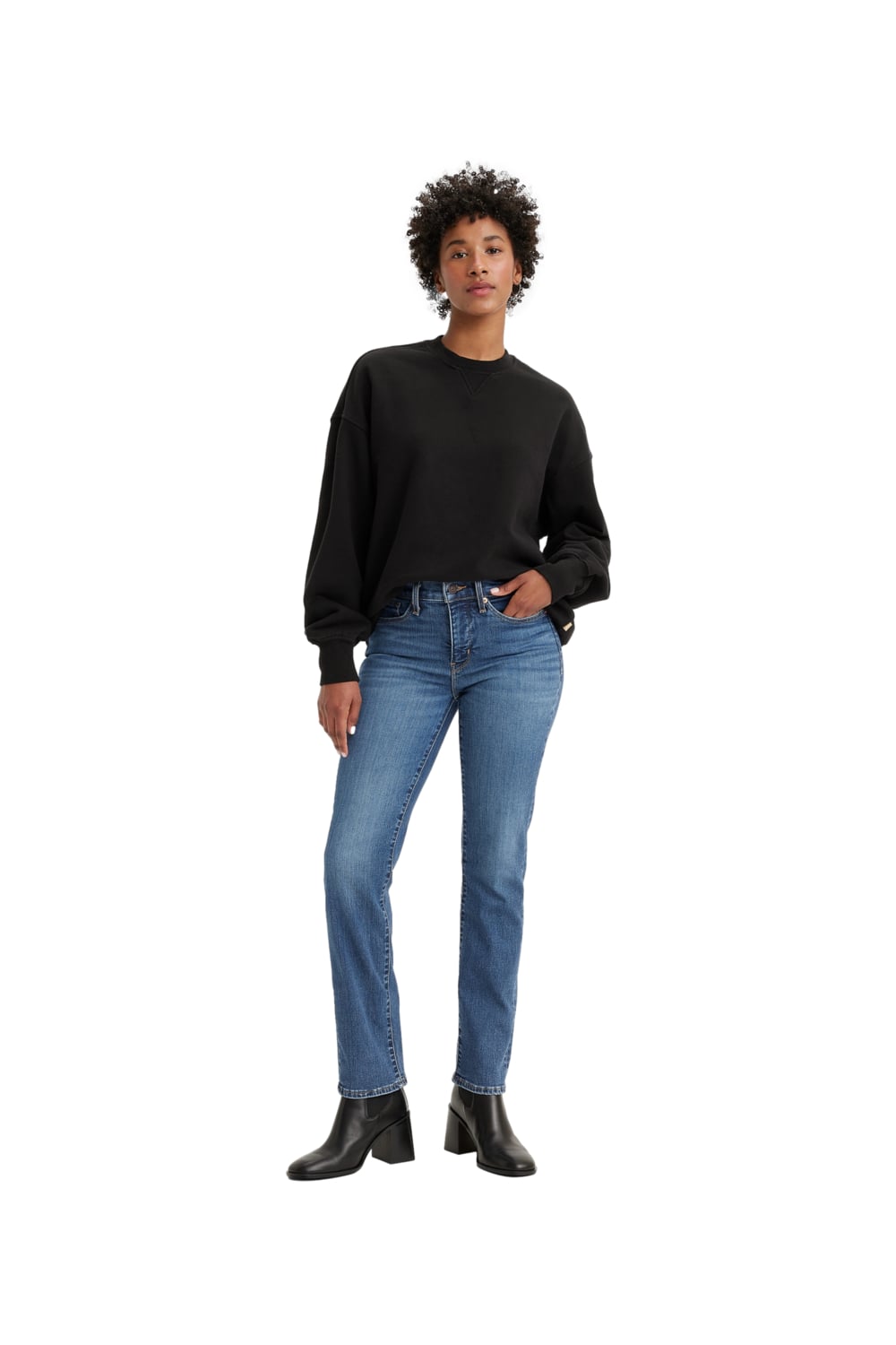 JEANS MUJER 312 SHAPING SLIM AZUL LEVIS 19627-0207 - 4
