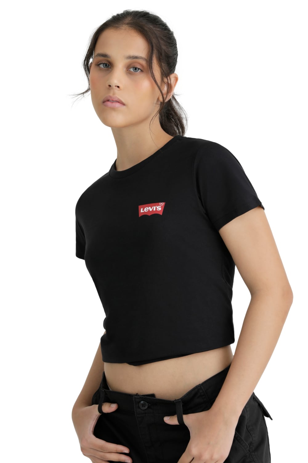POLO MUJER REGULAR FIT NEGRO LEVIS 17369-2961 - 5
