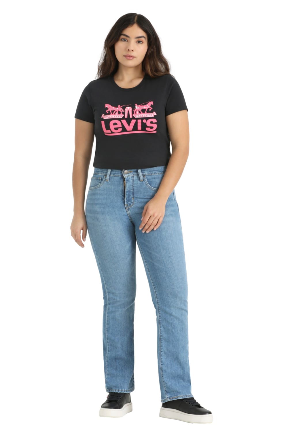 JEANS MUJER 315 SHAPING BOOT CELESTE LEVIS 19632-0130 - 4