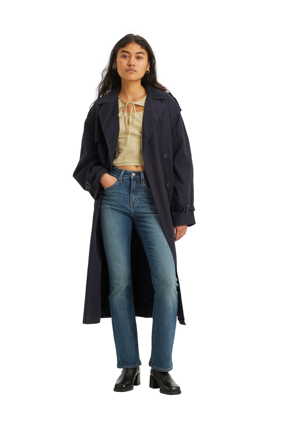 JEANS MUJER 725 HIGH RISE BOOTCUT AZUL LEVIS 18759-0121 - 4