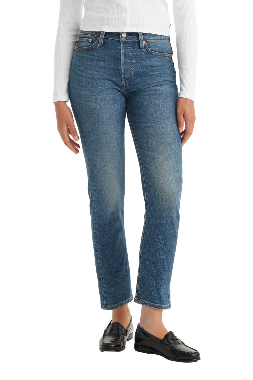 JEANS MUJER WEDGIE STRAIGHT AZUL LEVIS 34964-0218 - 1